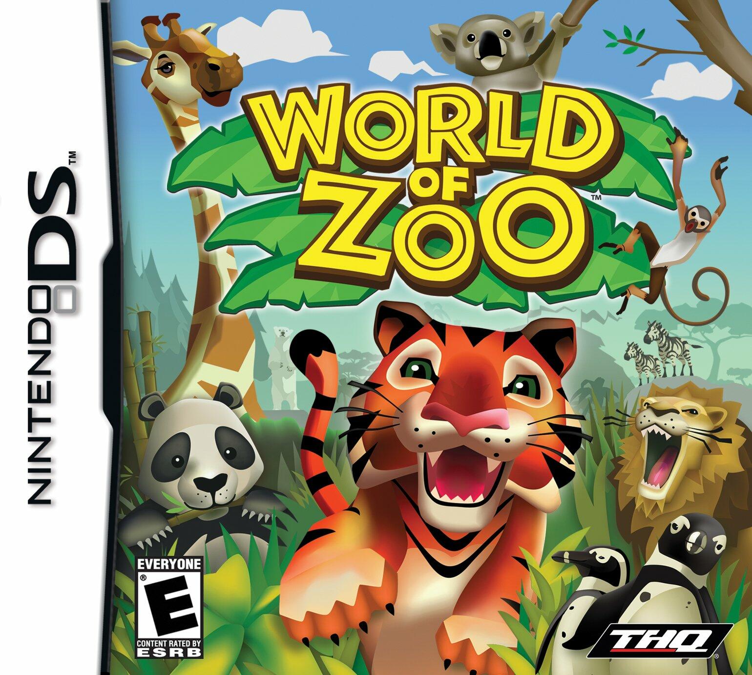 World of Zoo Nintendo DS Complete - Excellent