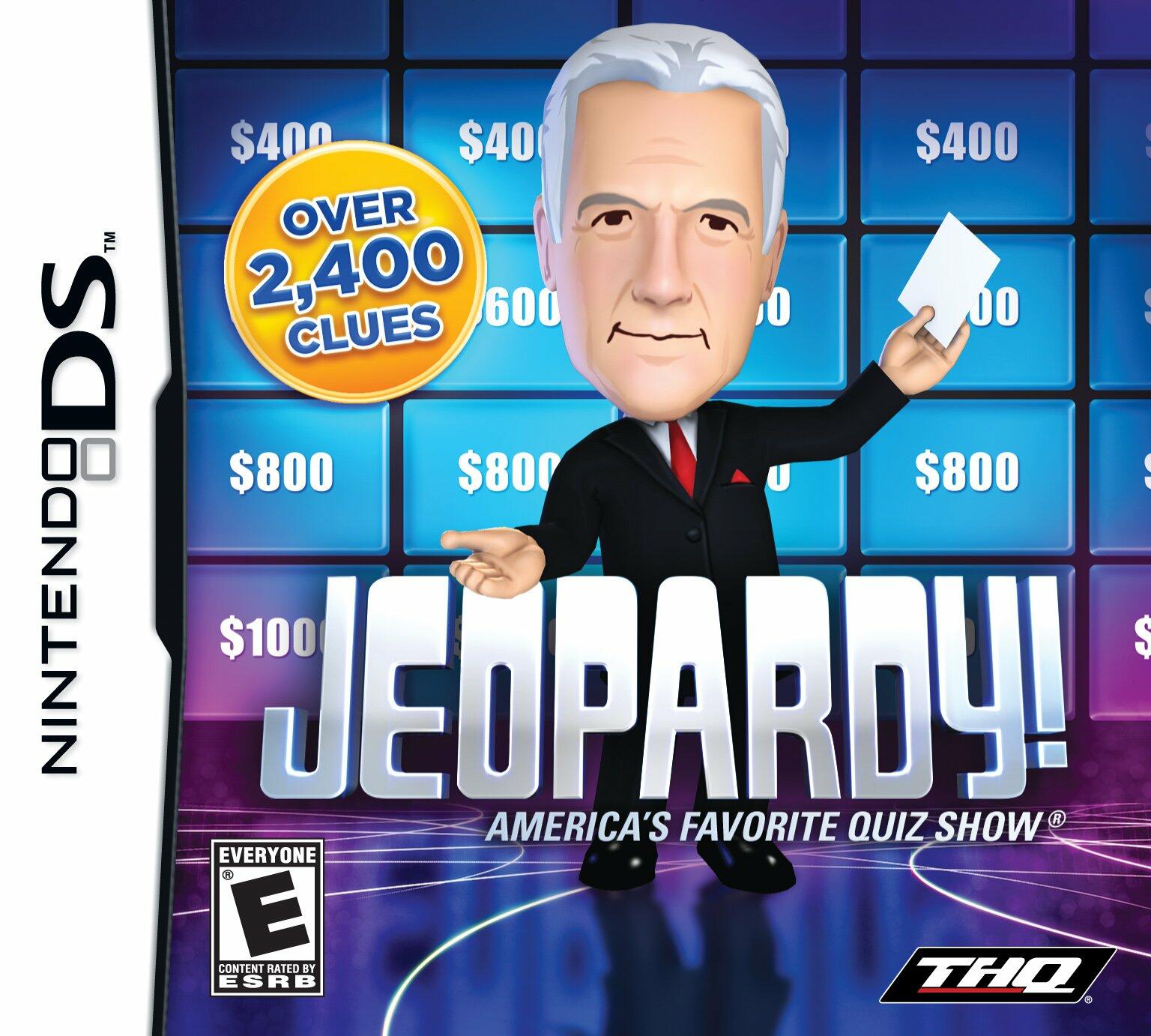 Jeopardy Nintendo DS Complete - Excellent
