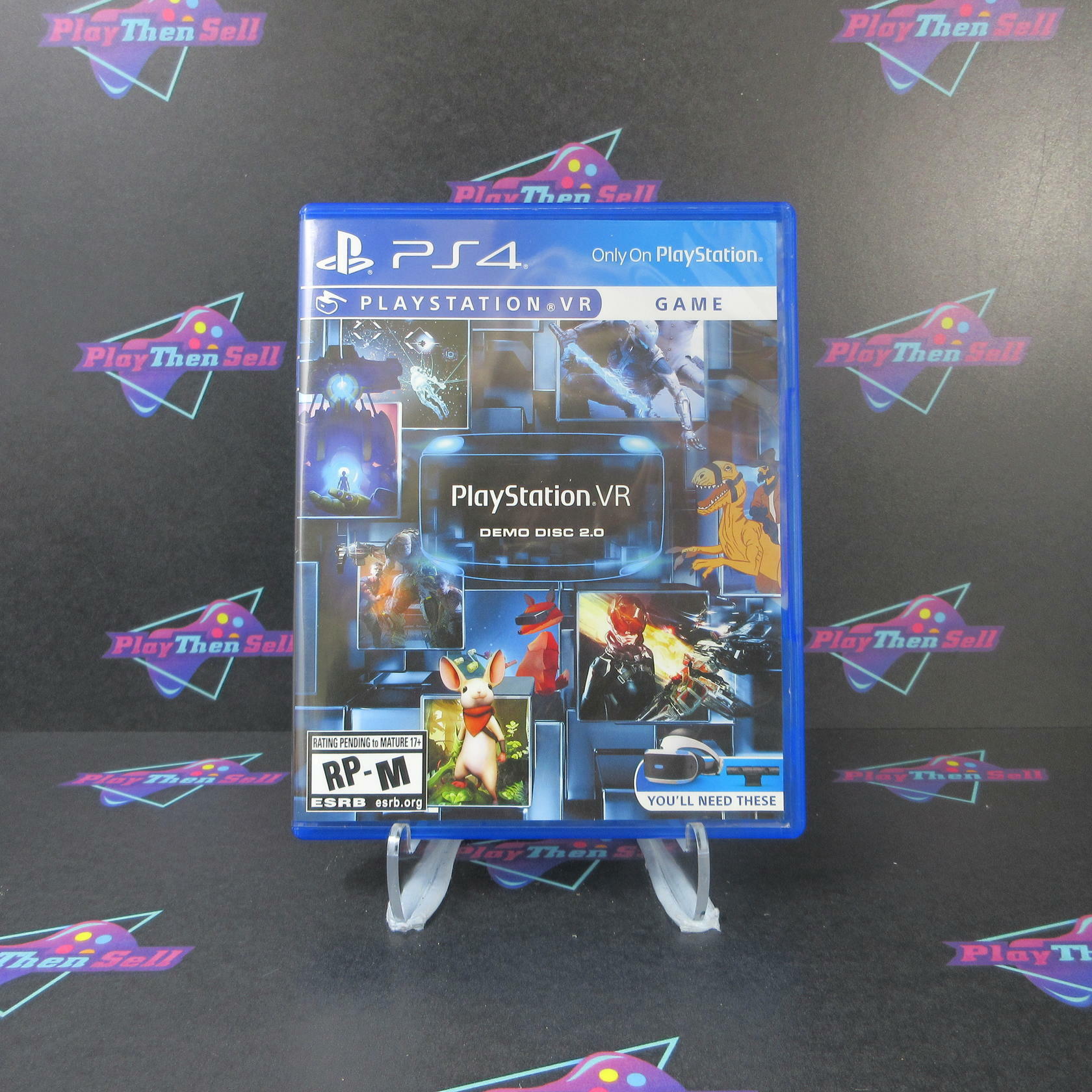 PlayStation VR Demo Disc 2.0 PS4 PlayStation 4 Complete - Excellent