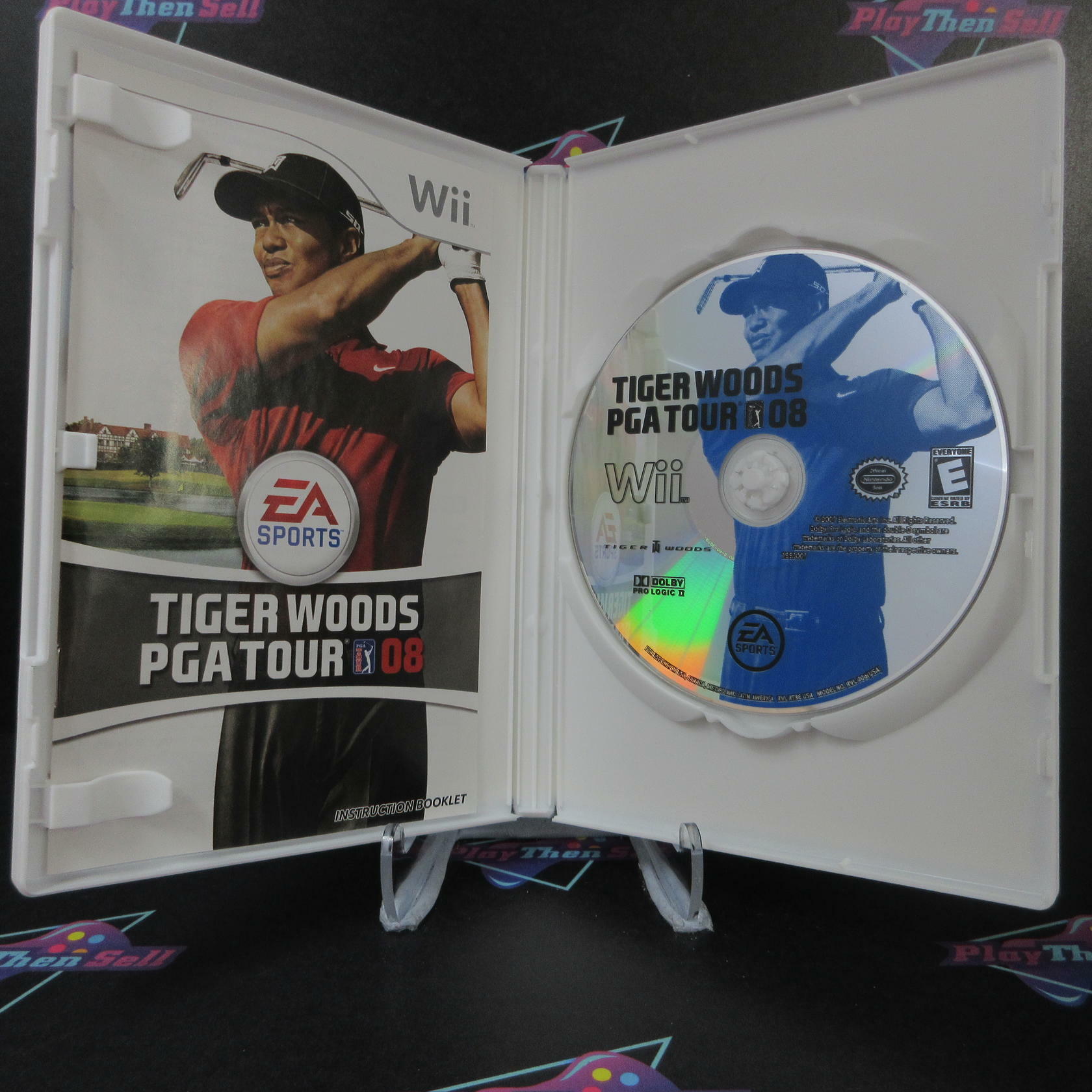 Tiger Woods PGA Tour 08 Nintendo Wii Complete - Excellent