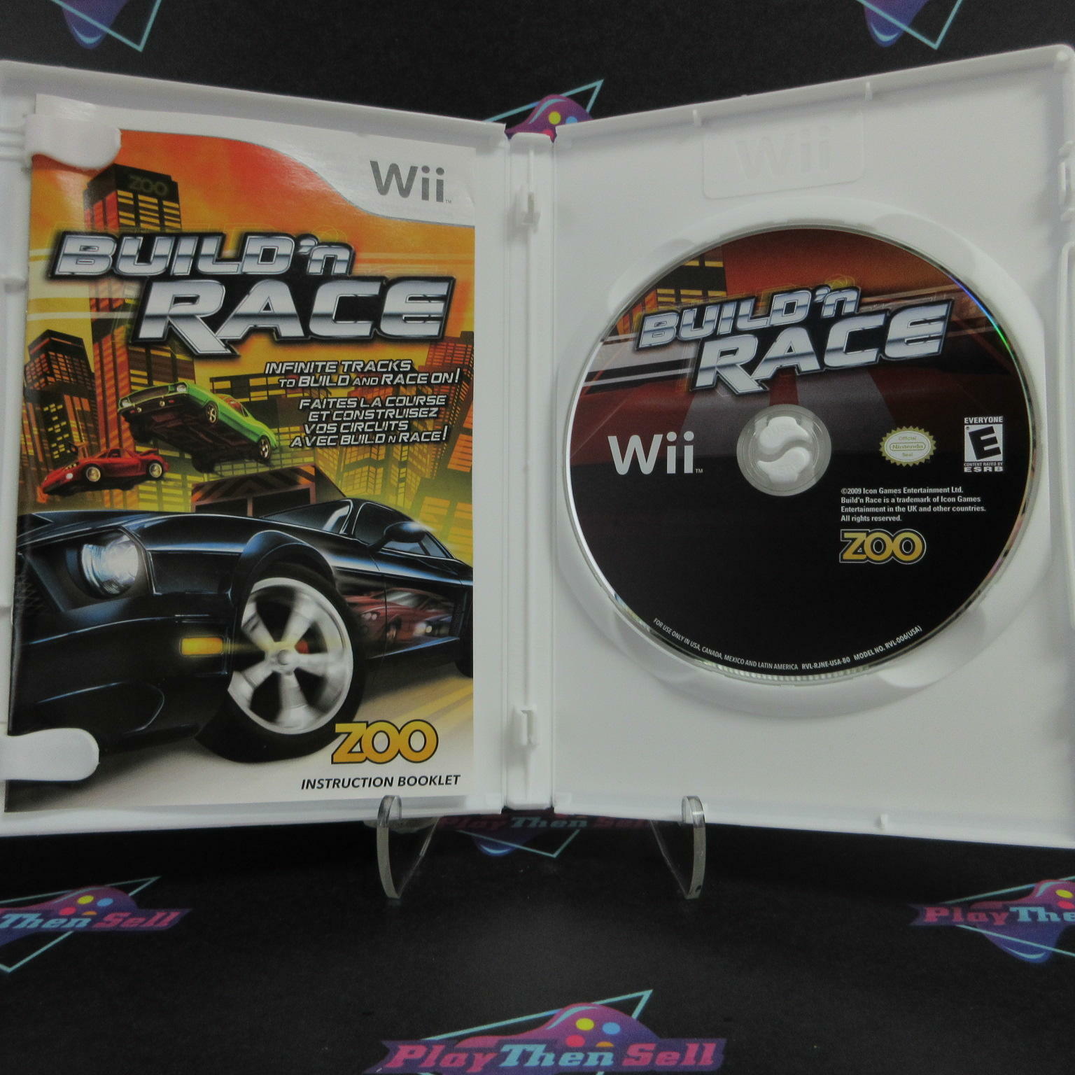 Build N Race Nintendo Wii Complete - Excellent
