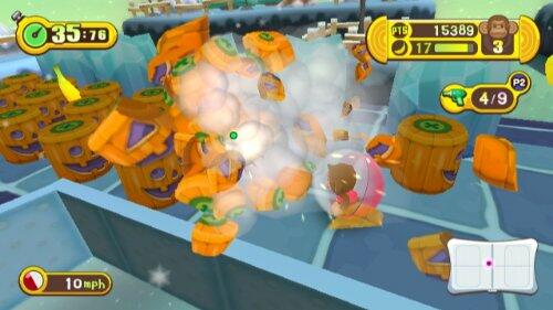 Super Monkey Ball Step & Roll Nintendo Wii Complete - Excellent