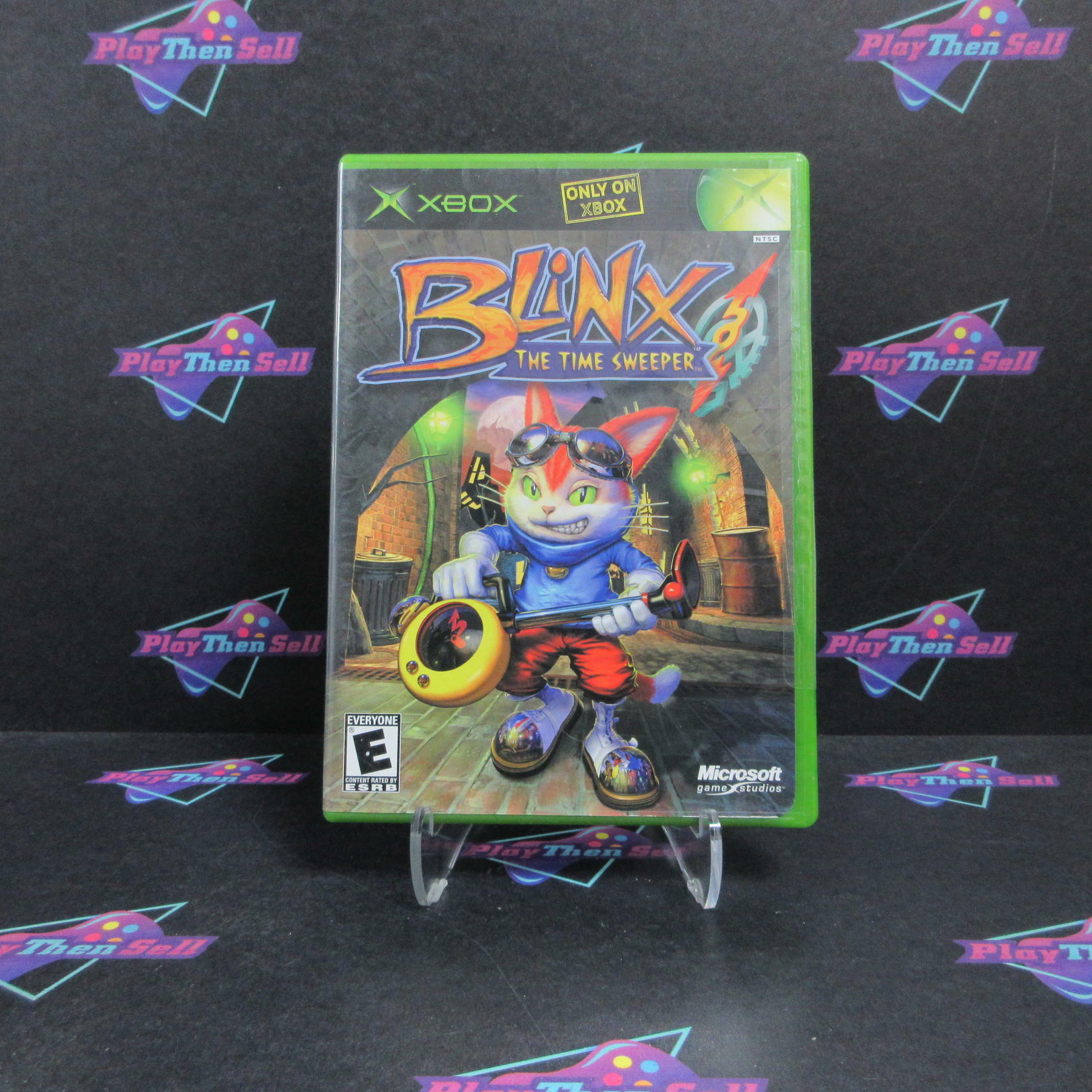 Blinx The Time Sweeper Xbox - Side Sealed - Like New