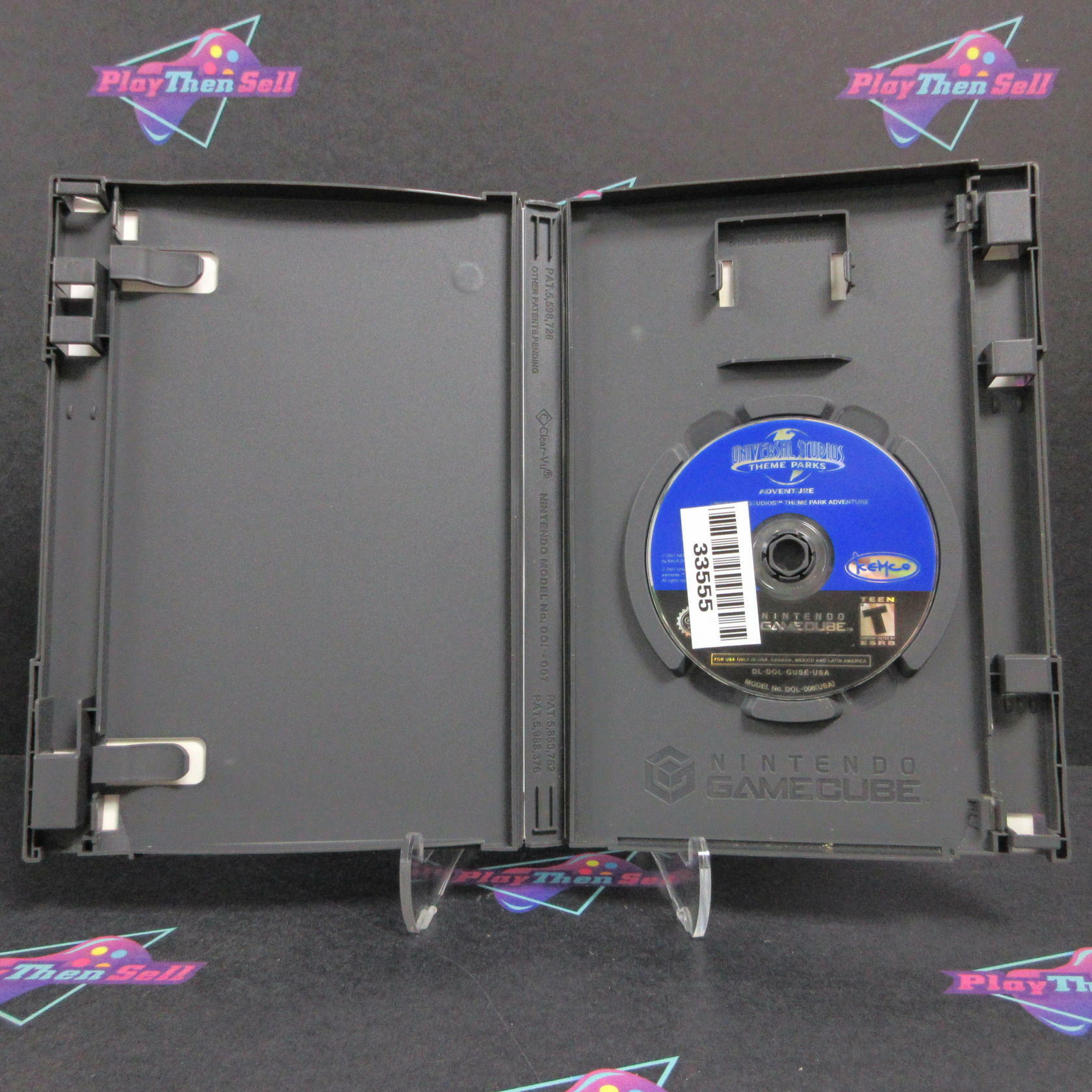 Universal Studios Theme Park Nintendo GameCube AD/DD/NM - Very Good