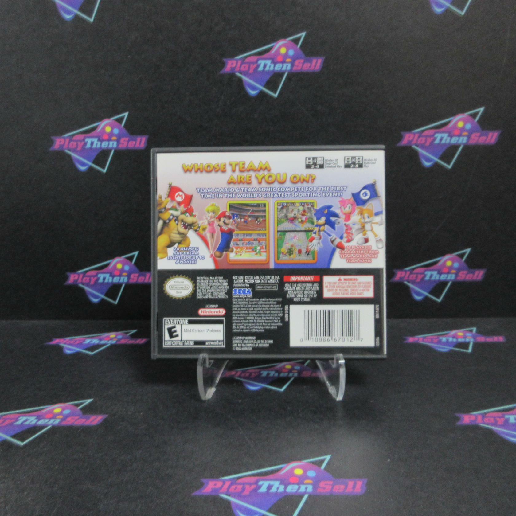 Mario & Sonic at the Olympic Games Nintendo DS Complete - Excellent