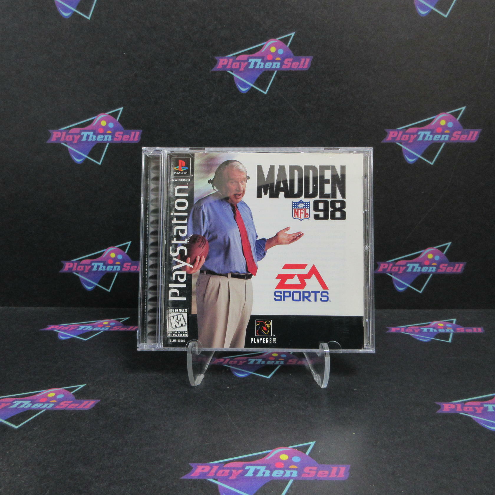 Madden 98 Football PS1 PlayStation 1 Complete - Excellent