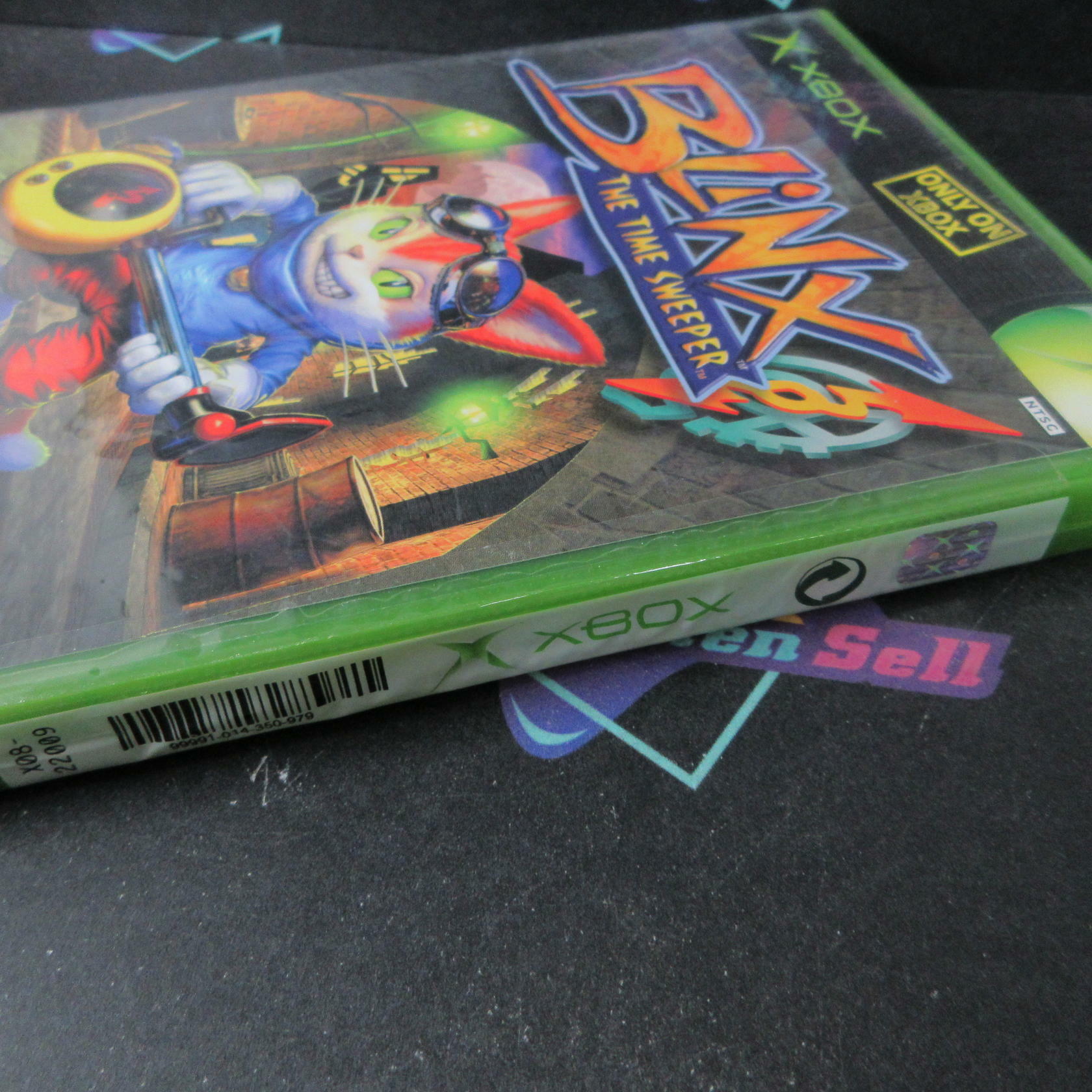 Blinx The Time Sweeper Xbox - Side Sealed - Like New