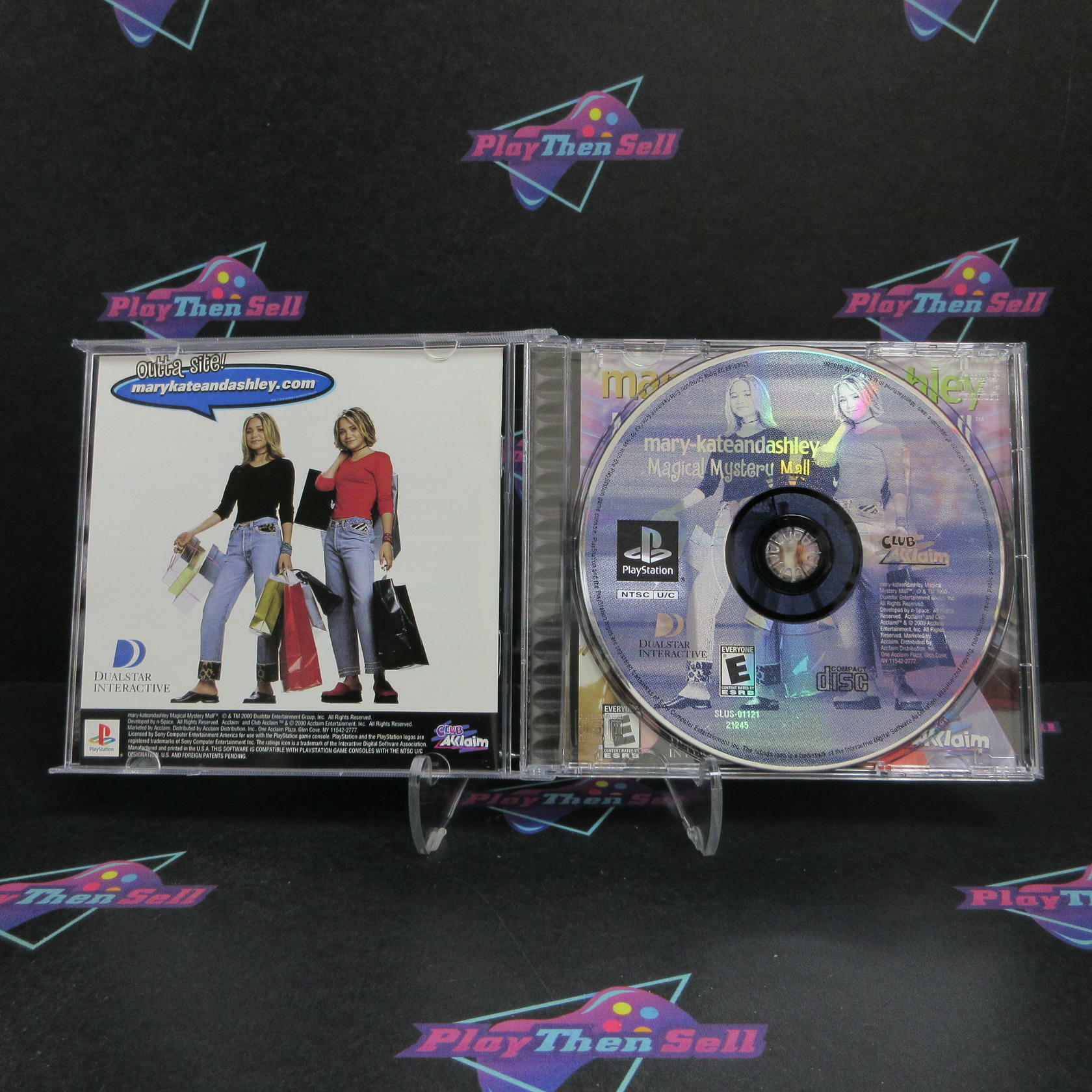 Mary Kate & Ashley Magical Mystery Mall PS1 + Reg Card Complete - Excellent
