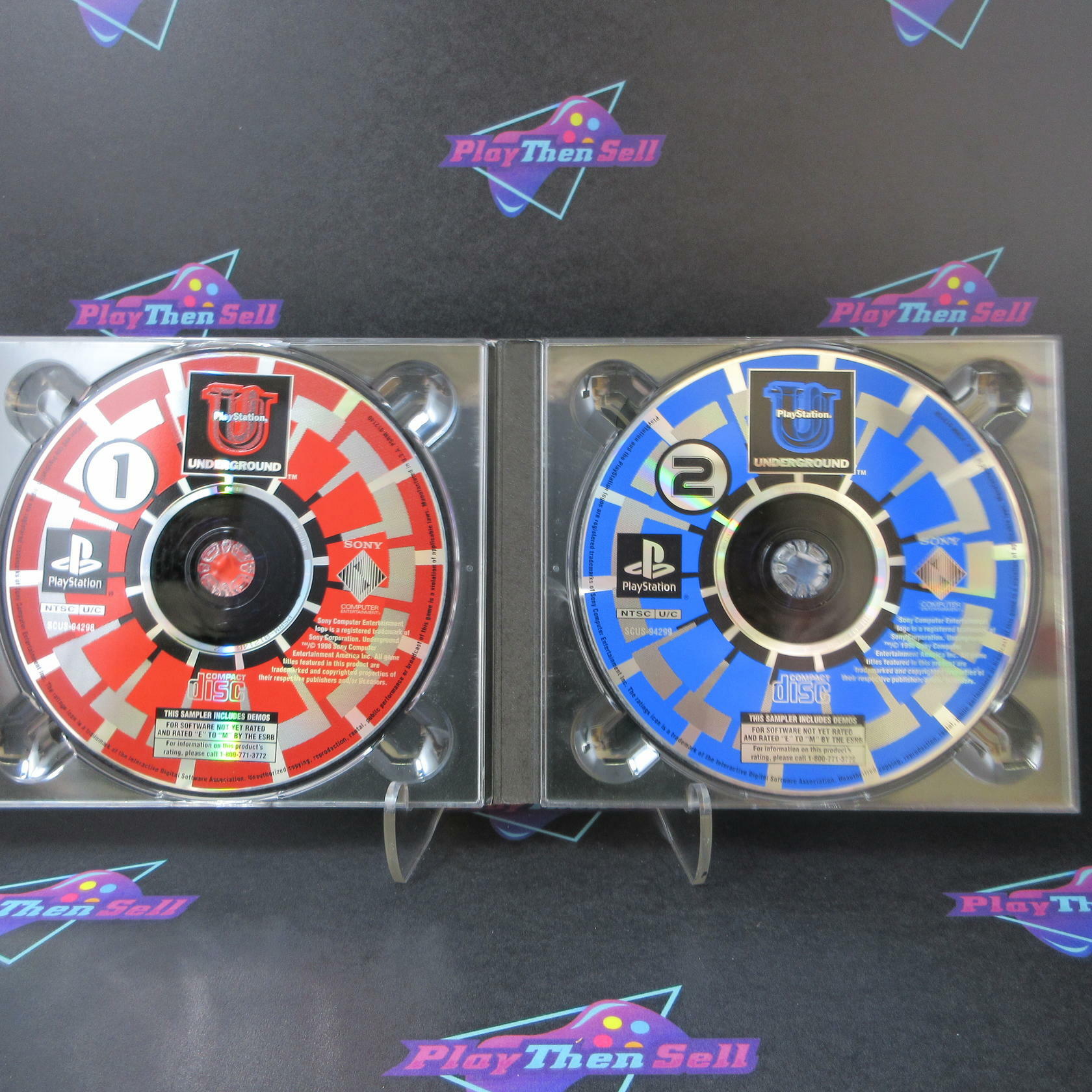 PlayStation Underground Demo Discs v2.4 PS1 PlayStation 1 - Like New