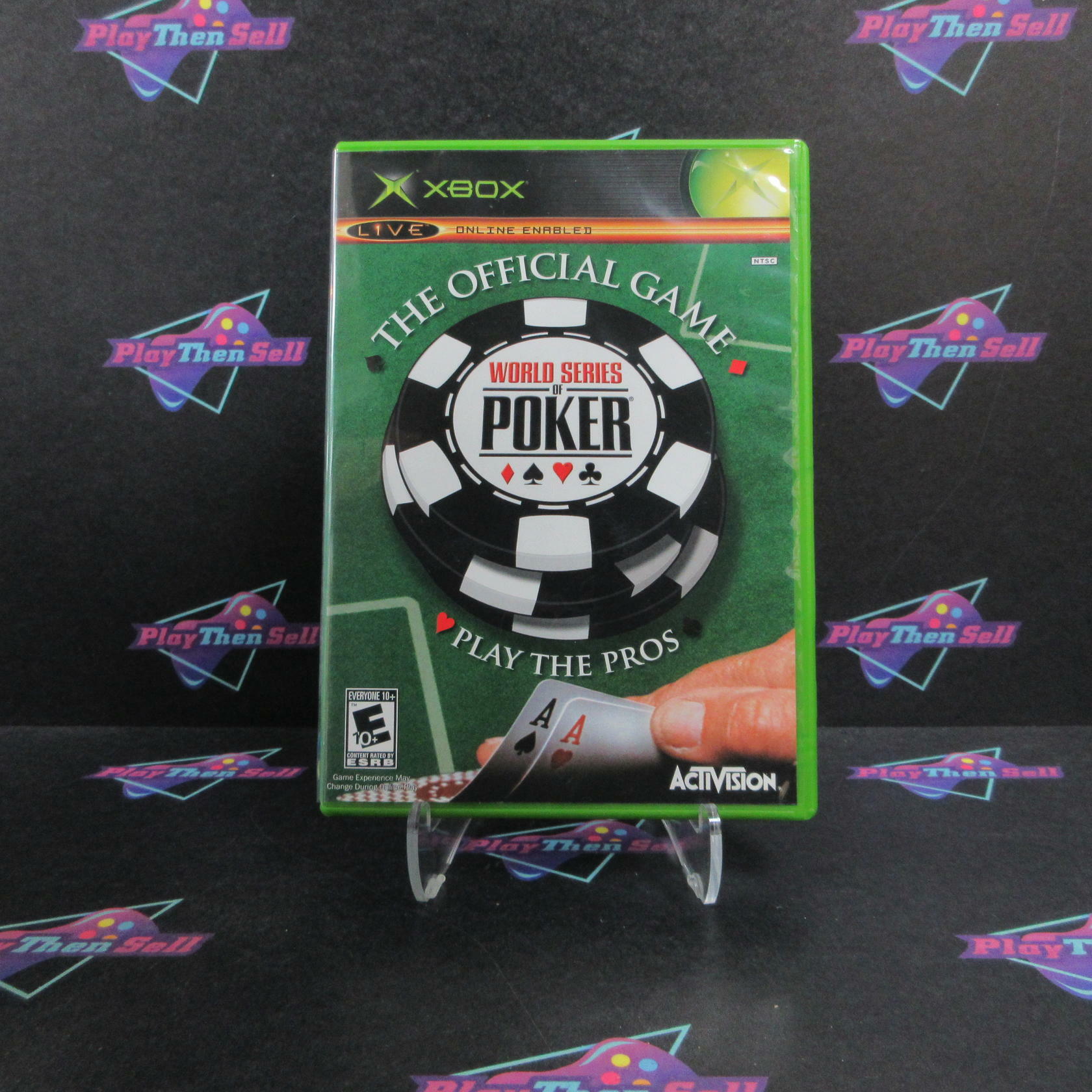 World Series of Poker Xbox + Reg Card Complete - Excellent