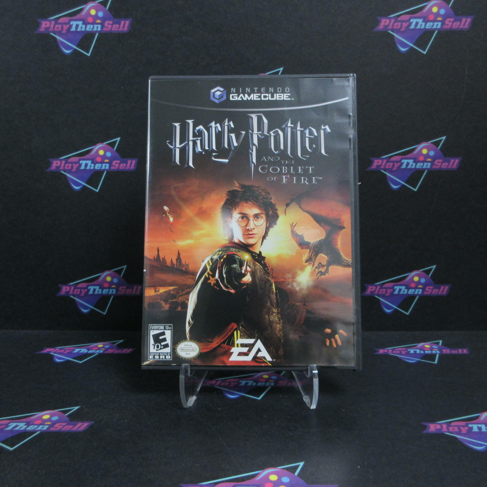 Harry Potter and the Goblet of Fire Nintendo GameCube AD Complete CIB - Very Good