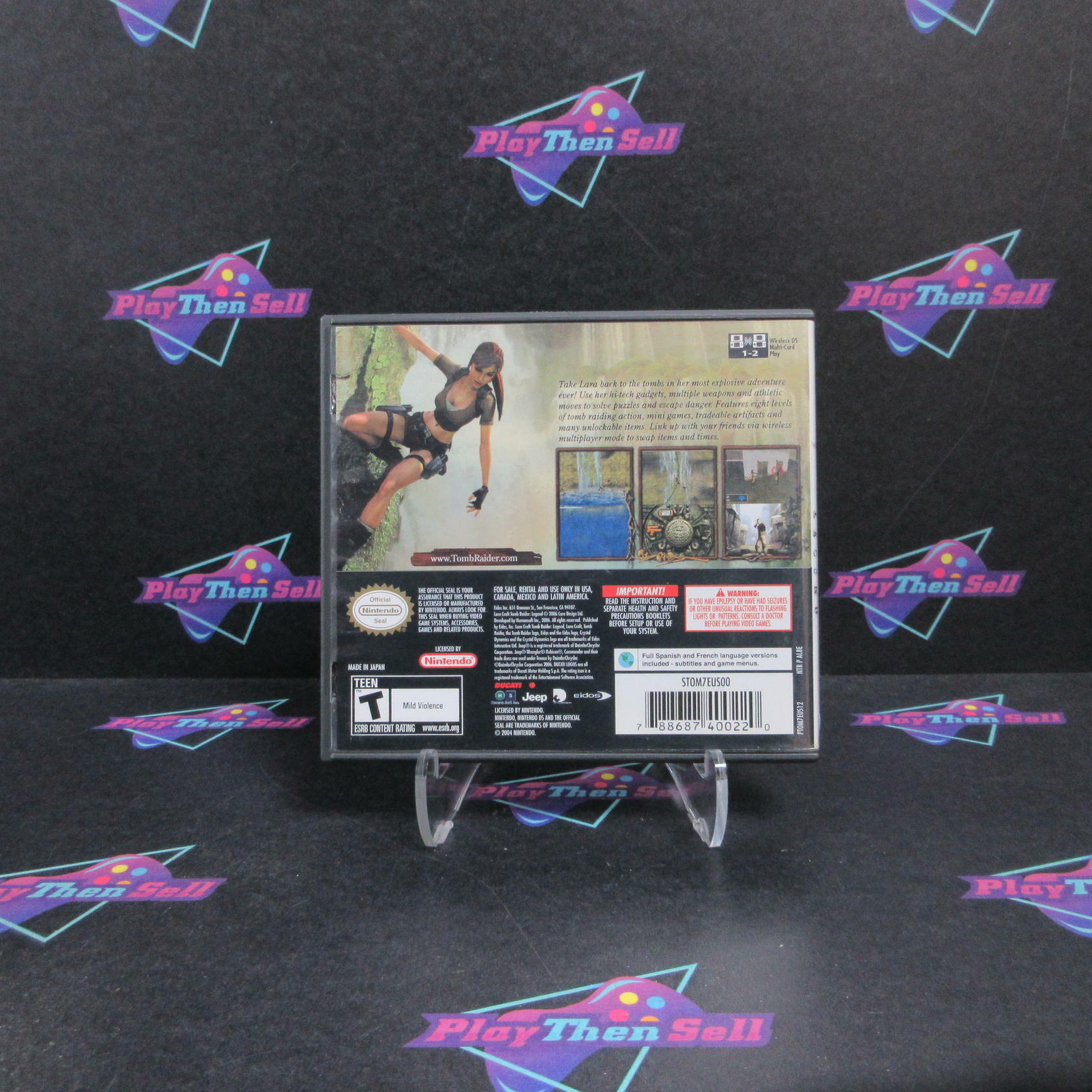 Tomb Raider Legend Nintendo DS Complete - Excellent
