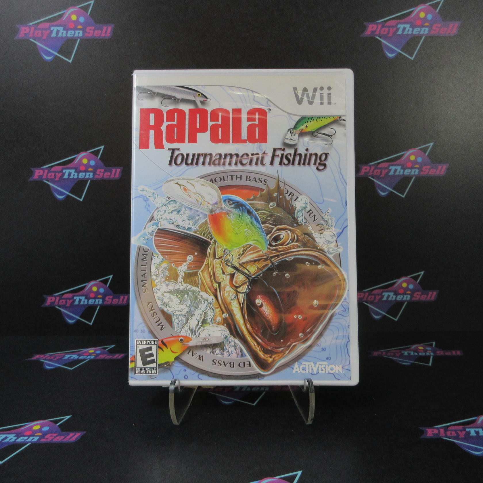 Rapala Tournament Fishing Nintendo Wii Complete - Excellent