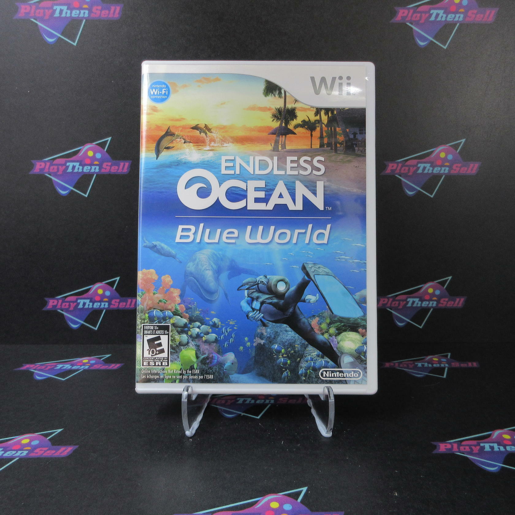 Endless Ocean Blue World Nintendo Wii Complete - Excellent