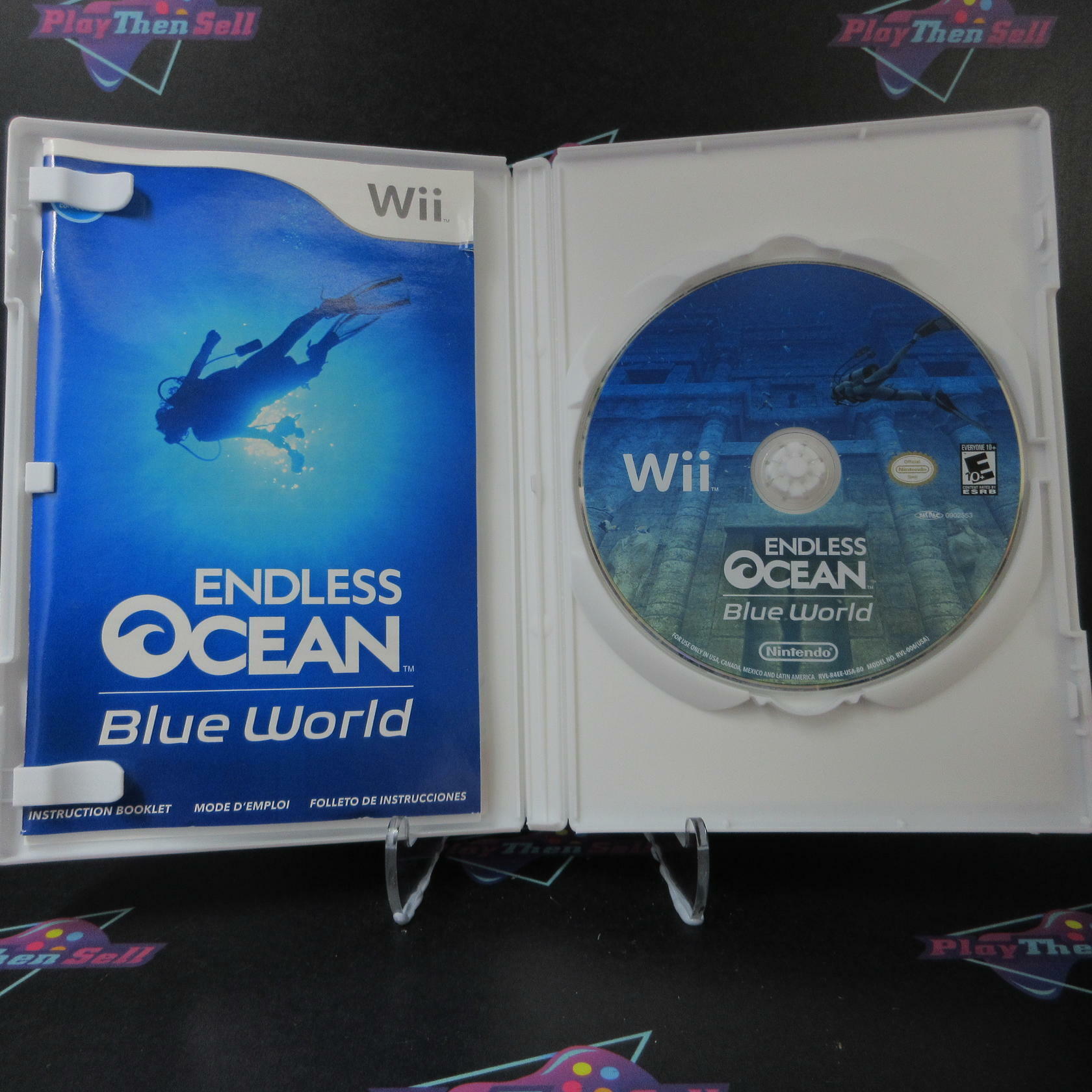 Endless Ocean Blue World Nintendo Wii Complete - Excellent