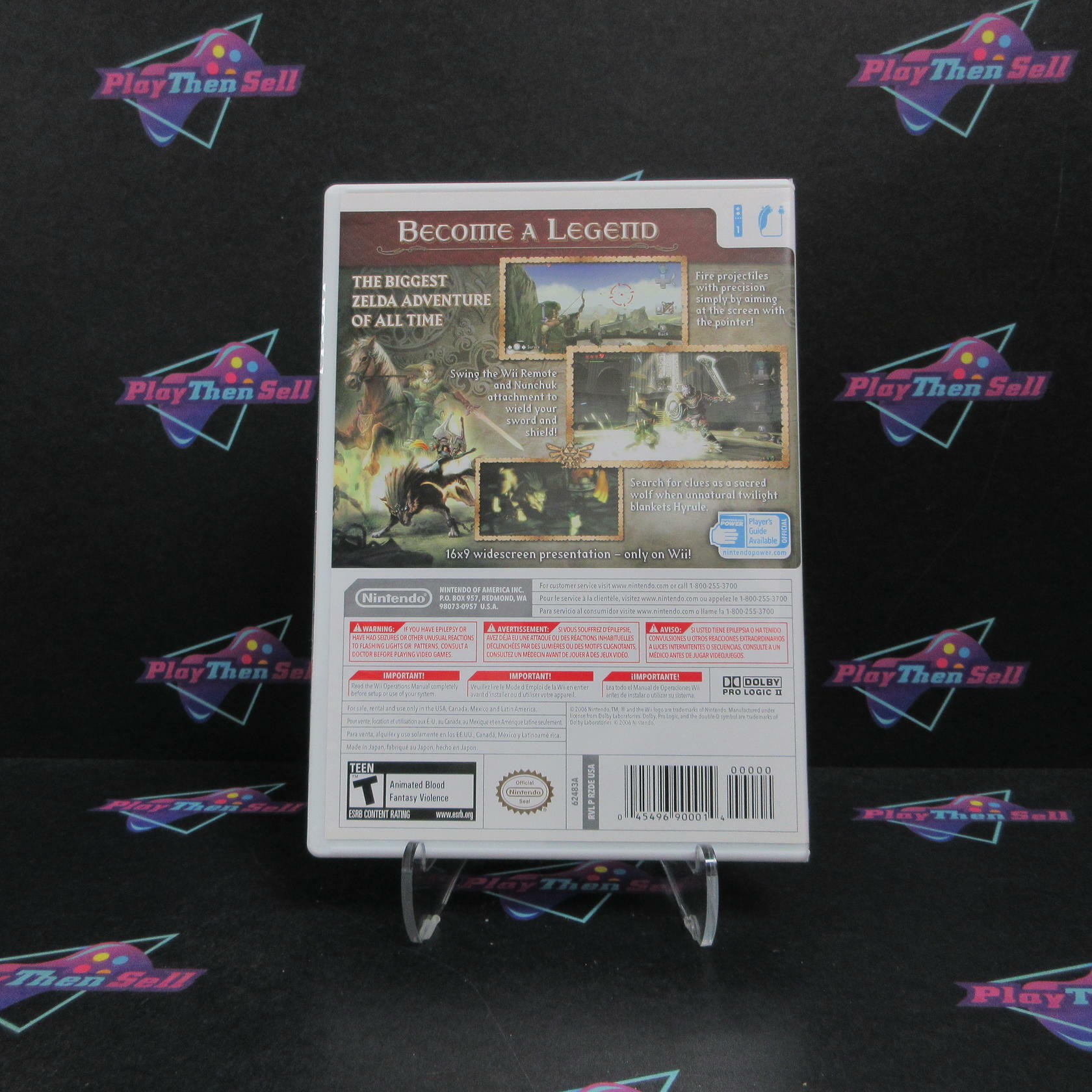 The Legend of Zelda Twilight Princess Nintendo Wii Complete - Excellent