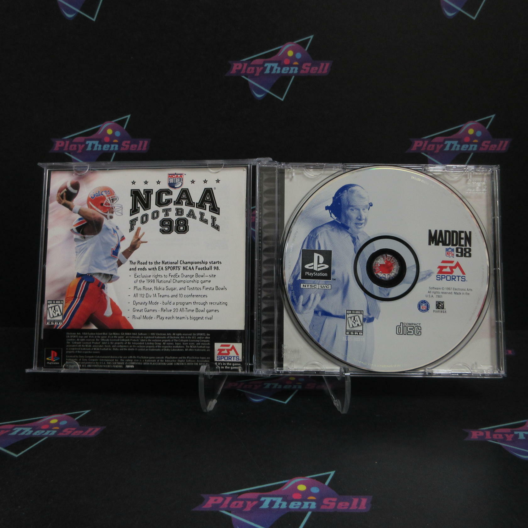 Madden 98 Football PS1 PlayStation 1 Complete - Excellent