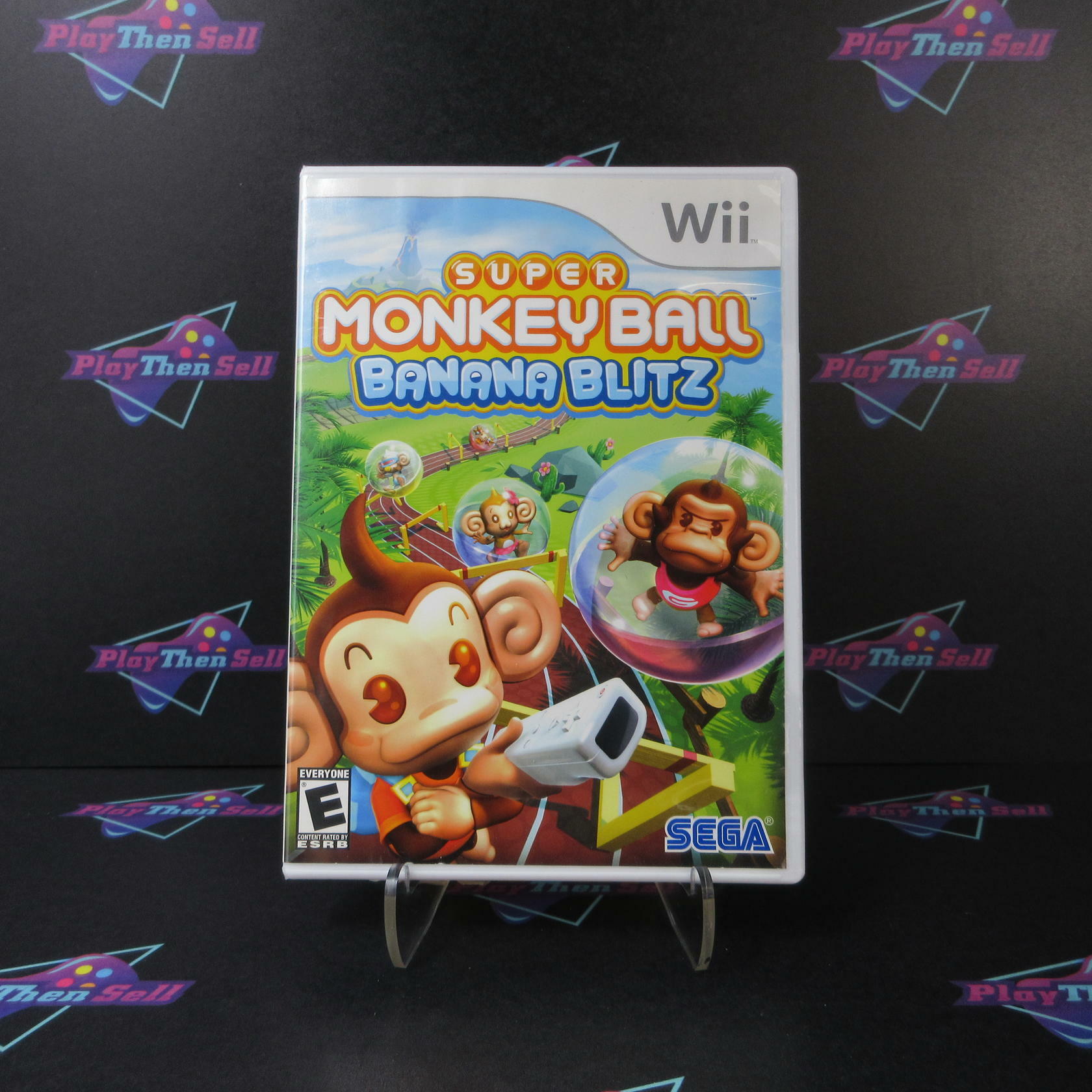Super Monkey Ball Banana Blitz Nintendo Wii Complete - Excellent