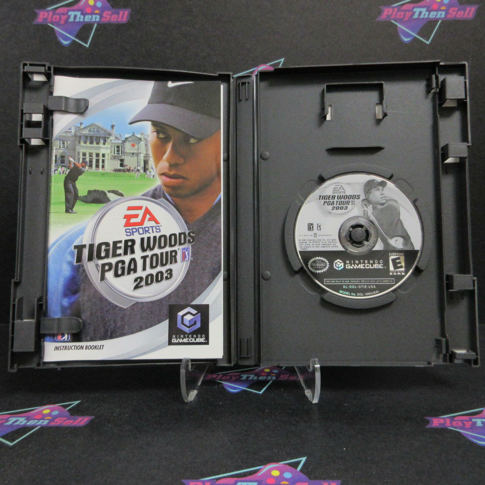 Tiger Woods PGA Tour 2003 Nintendo Gamecube - Like New