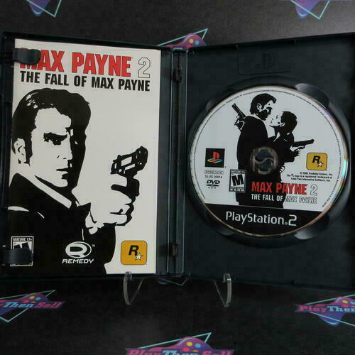 Max Payne 2 The Fall of Max Payne PS2 PlayStation 2 - Like New
