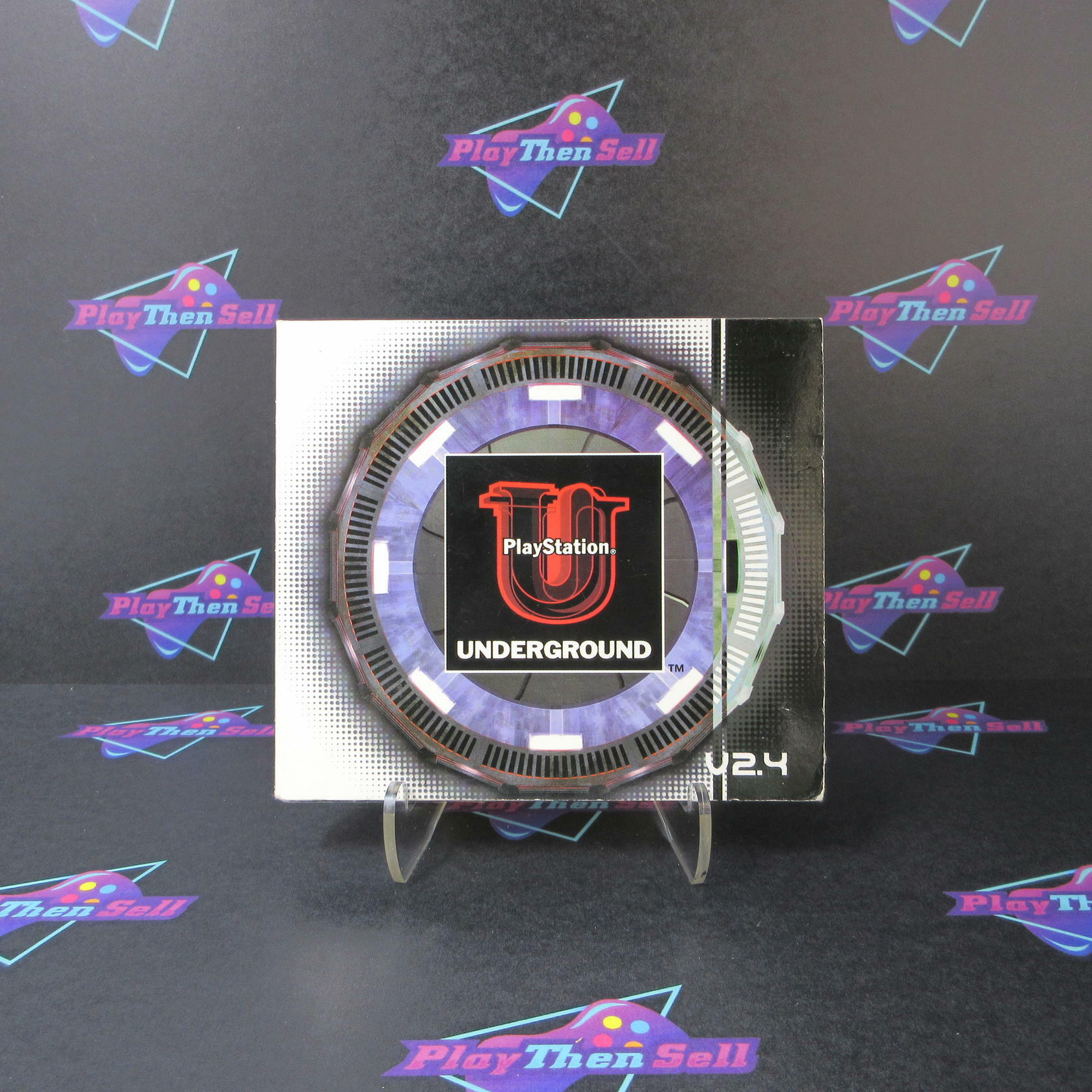 PlayStation Underground Demo Discs v2.4 PS1 PlayStation 1 - Like New