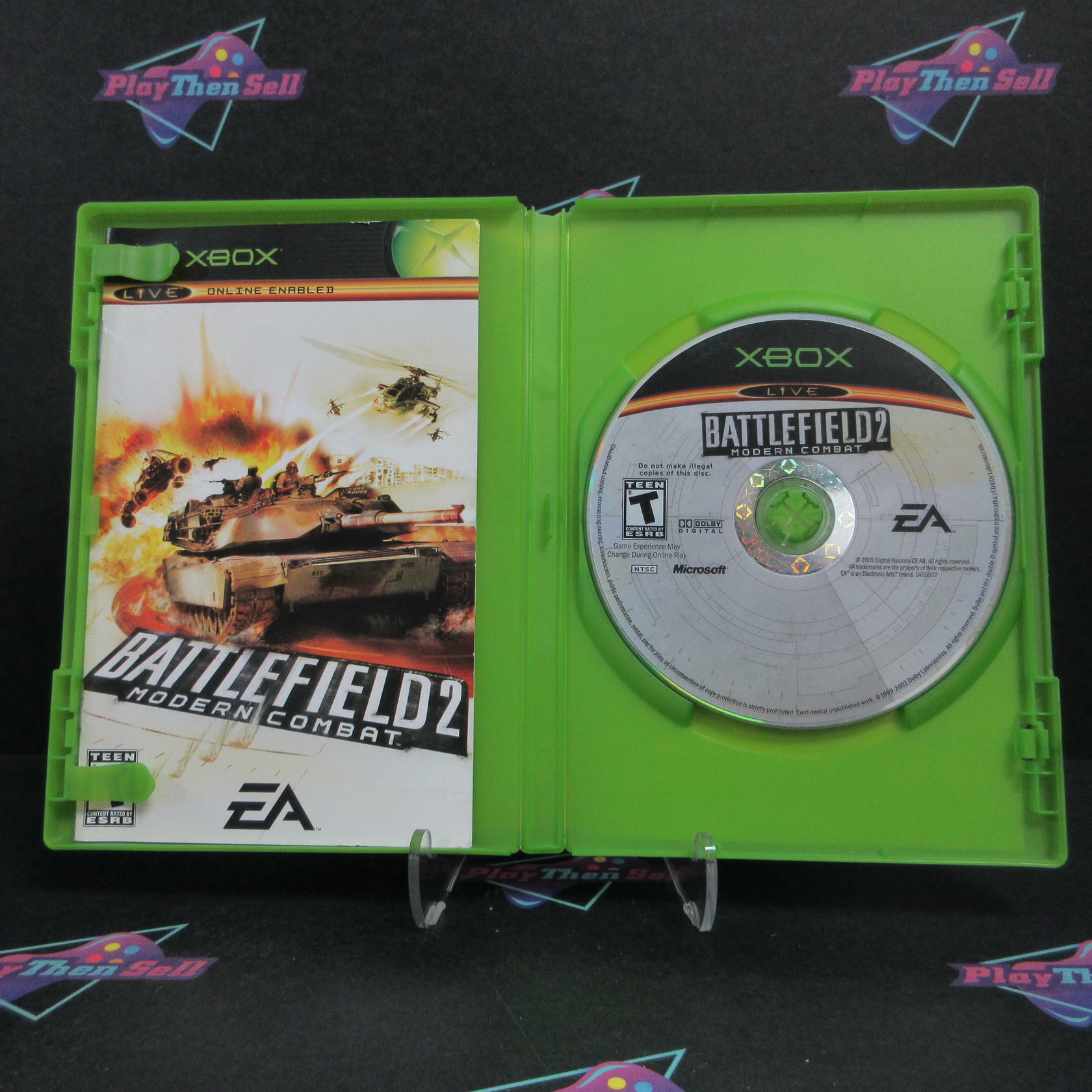 Battlefield 2 Modern Combat Xbox AD Complete CIB - Very Good