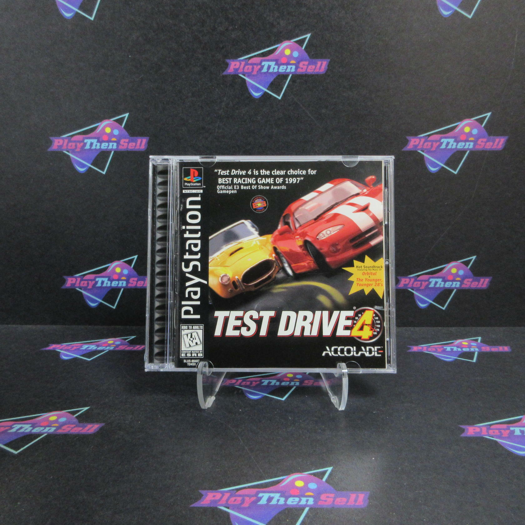 Test Drive 4 PS1 PlayStation 1 Complete - Excellent