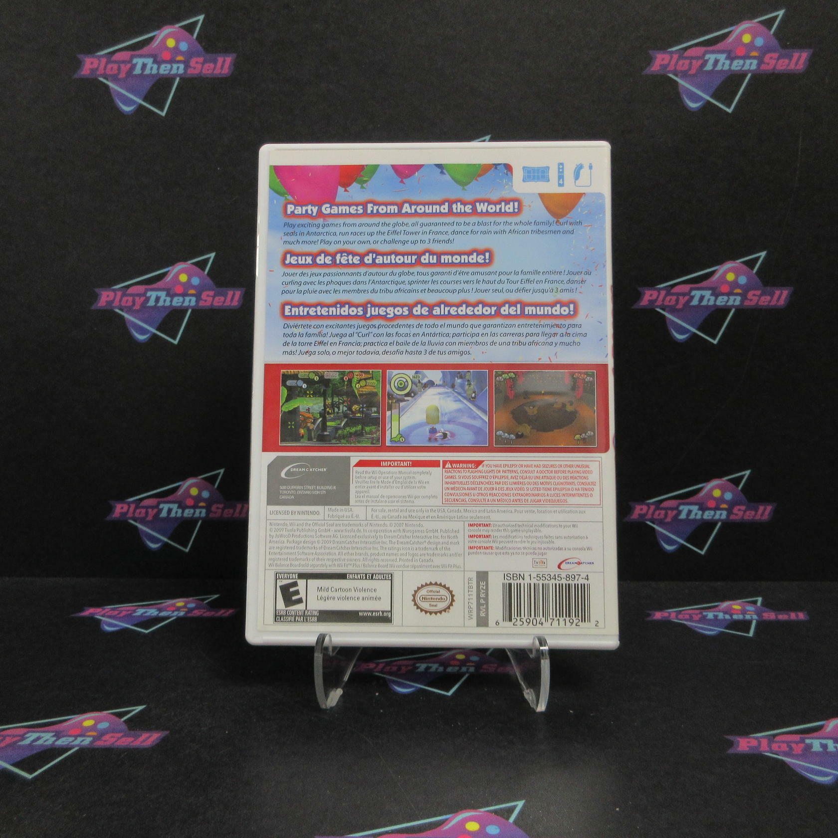 World Party Games Nintendo Wii Complete - Excellent