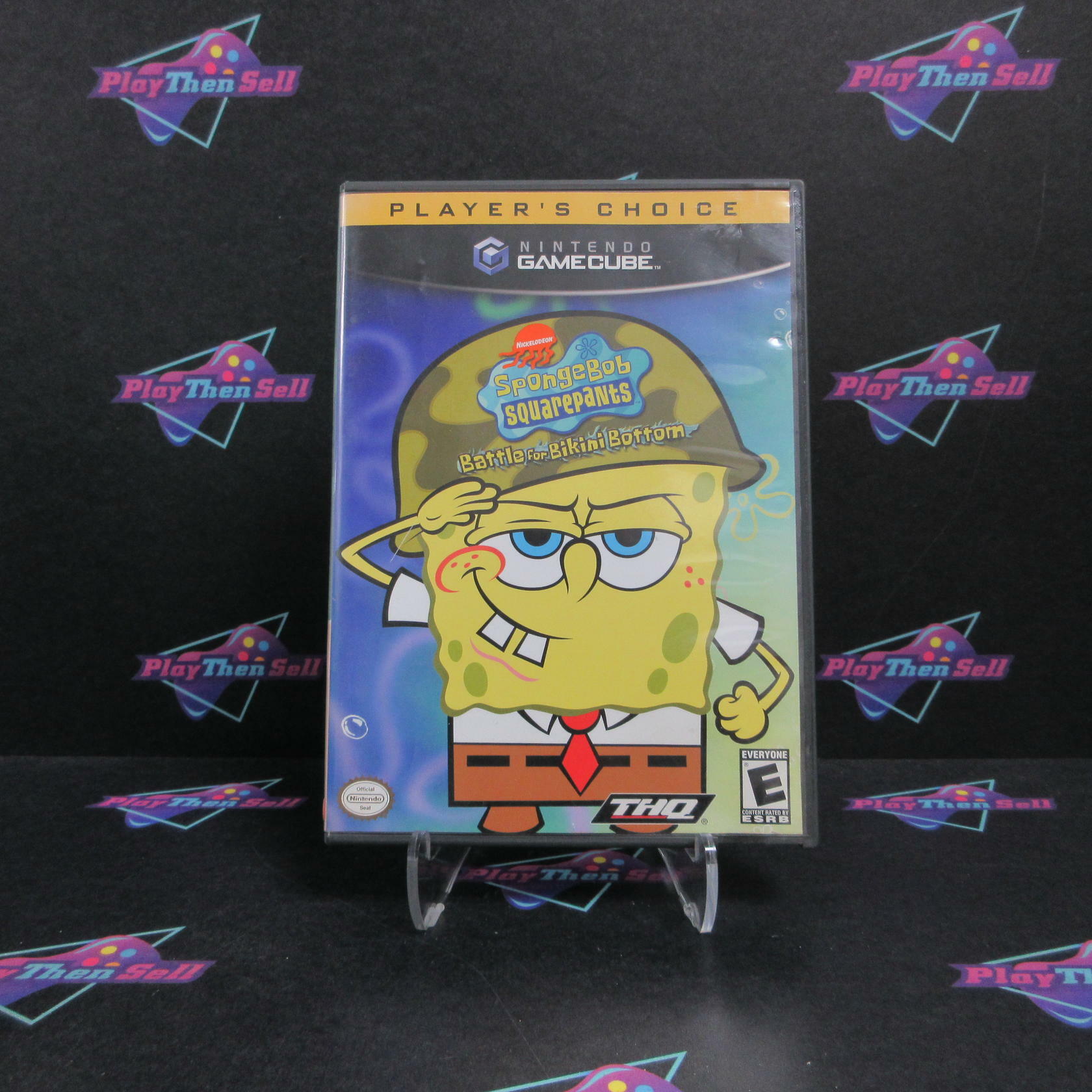 SpongeBob SquarePants Battle for Bikini Bottom Player's Choice GameCube AD/NM - Very Good