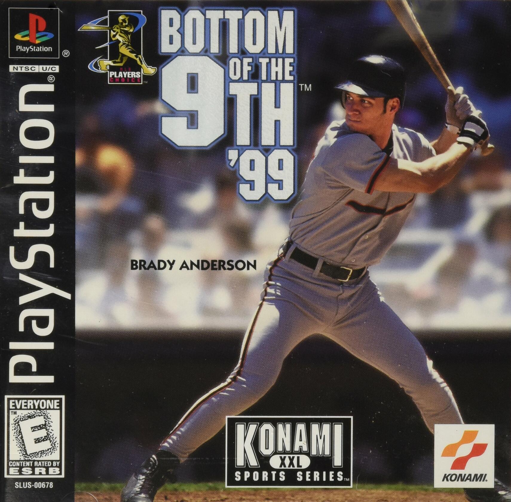 Bottom of the 9th '99 PS1 PlayStation 1 DD + Reg Card Complete CIB - Very Good