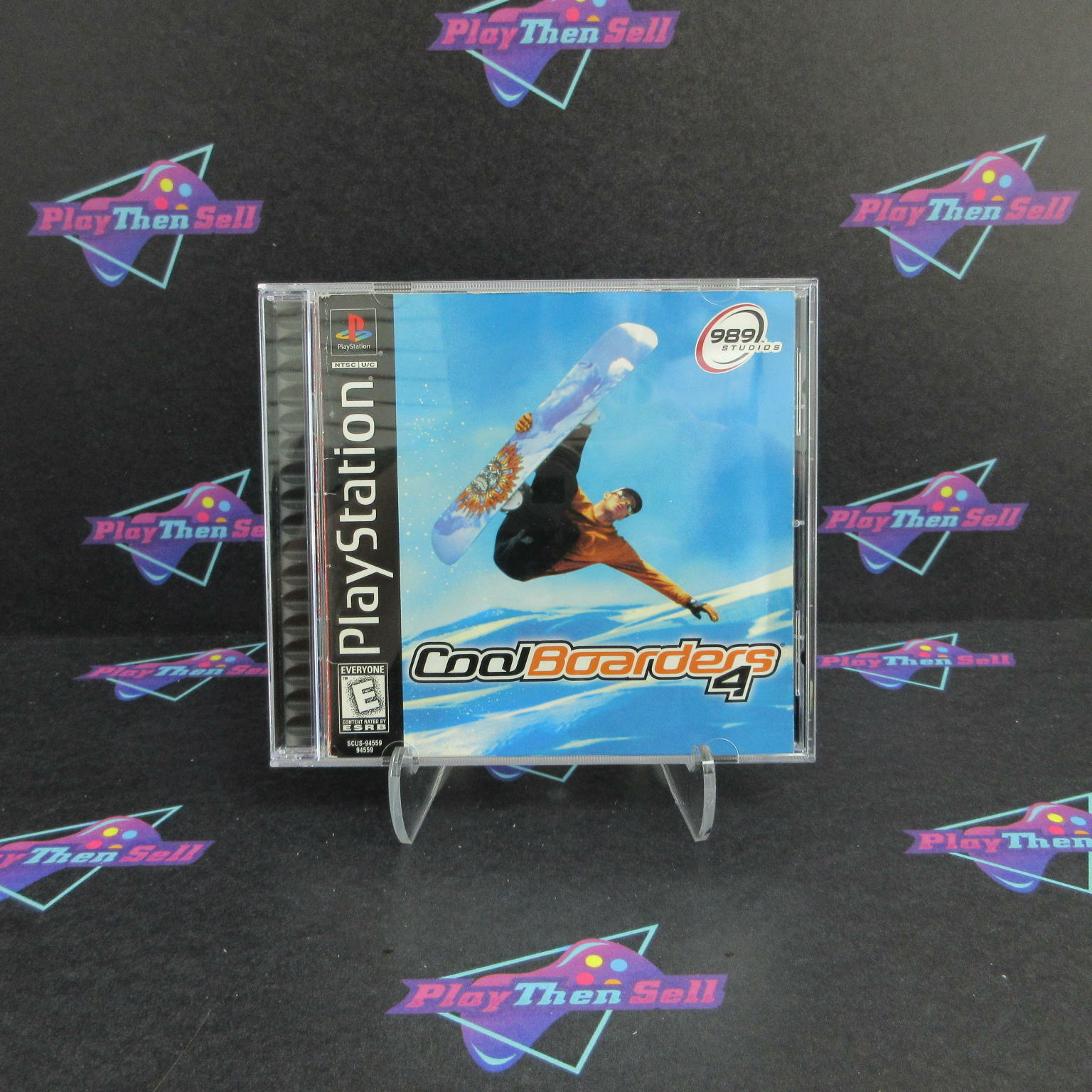 Cool Boarders 4 PS1 PlayStation 1 + Reg Card Complete - Excellent