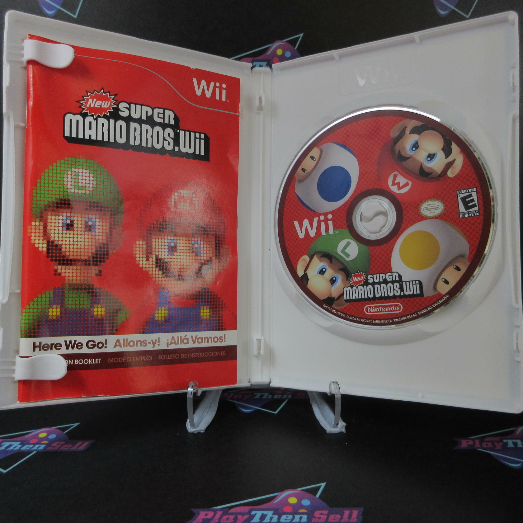 New Super Mario Bros Nintendo Wii Complete - Excellent