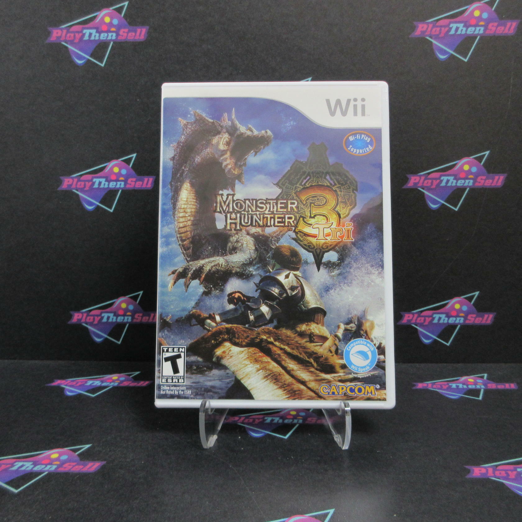 Monster Hunter 3 Tri Nintendo Wii Complete - Excellent