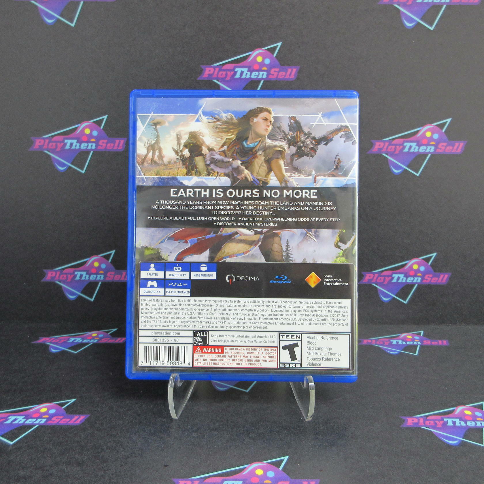 Horizon Zero Dawn PS4 PlayStation 4 Complete - Excellent