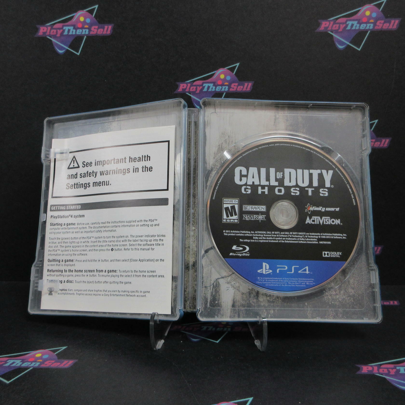 Call of Duty Ghosts Hardened Edition PS4 PlayStation 4 Complete - Excellent