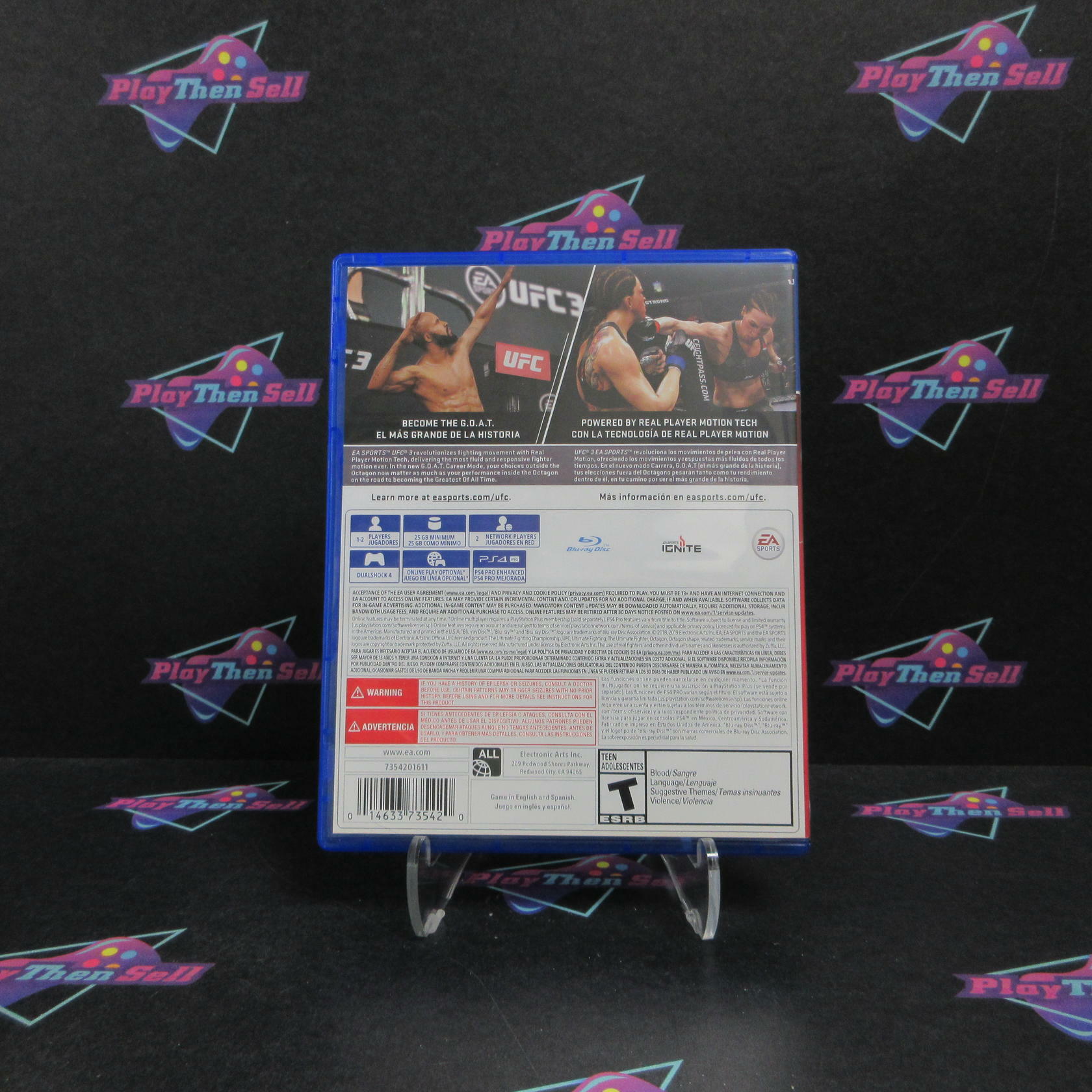 UFC 3 PS4 PlayStation 4 PH Complete - Excellent