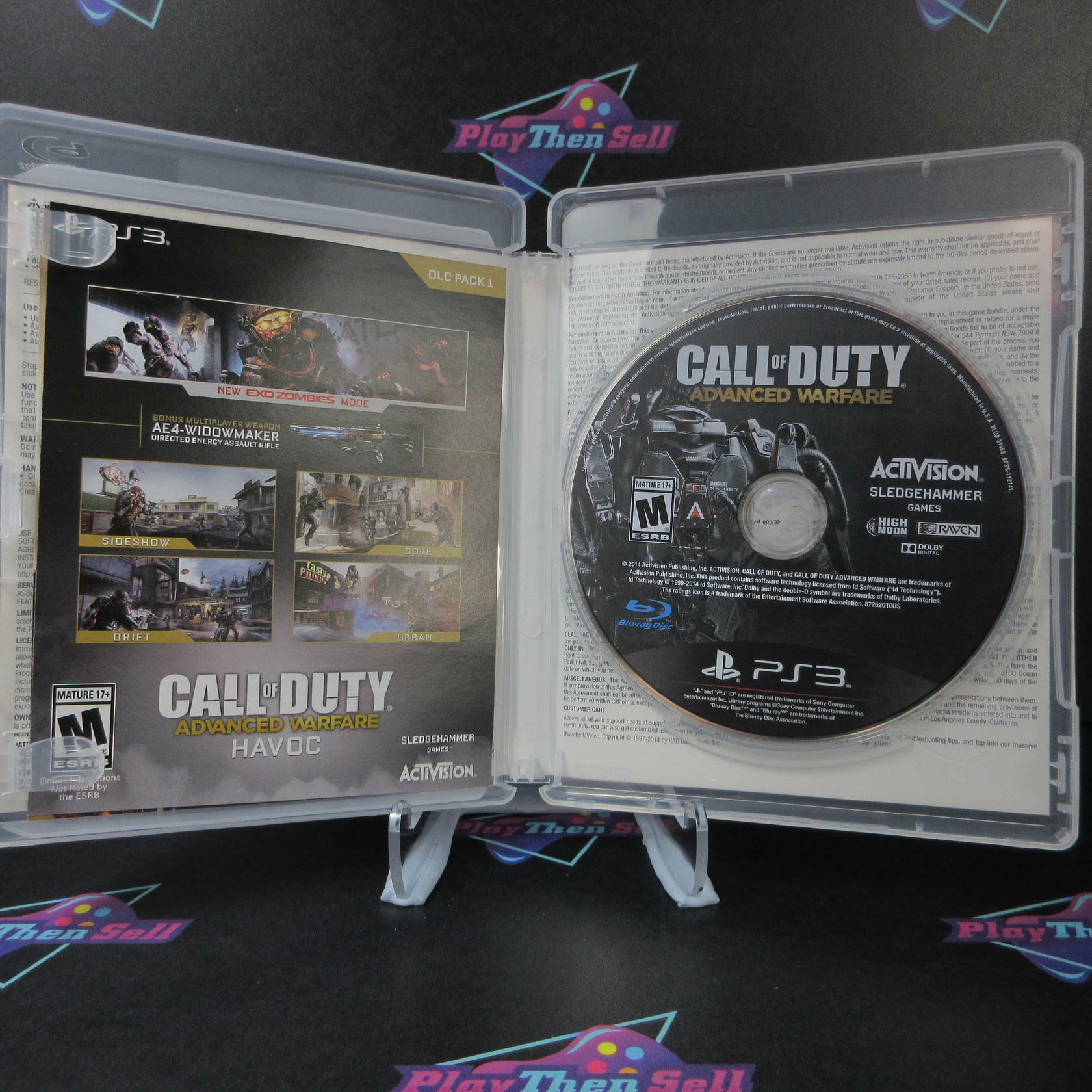 Call of Duty Advanced Warfare Gold Ed PS3 PlayStation 3 Complete - Excellent
