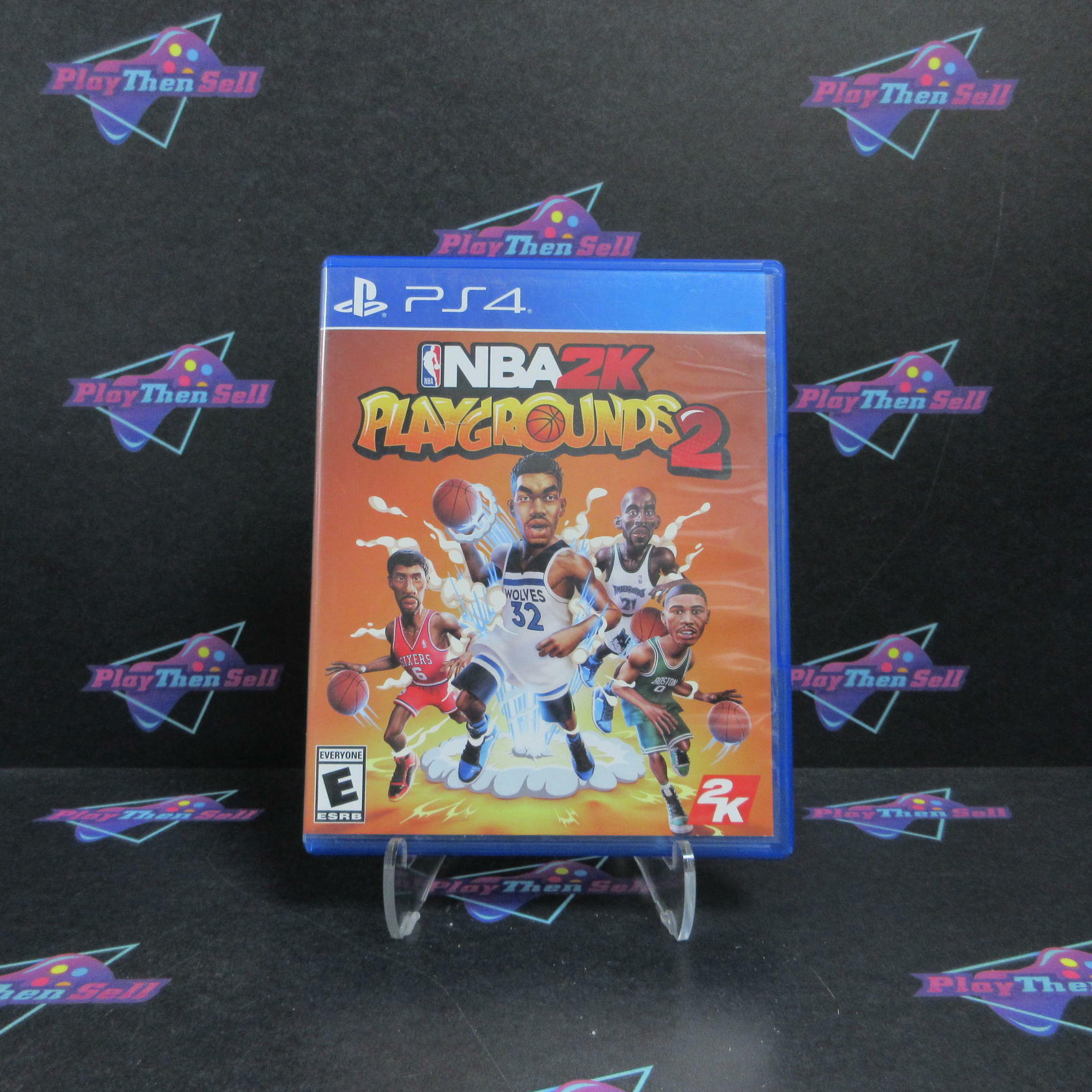 NBA 2K Playgrounds 2 PS4 PlayStation 4 AD Complete CIB - Very Good