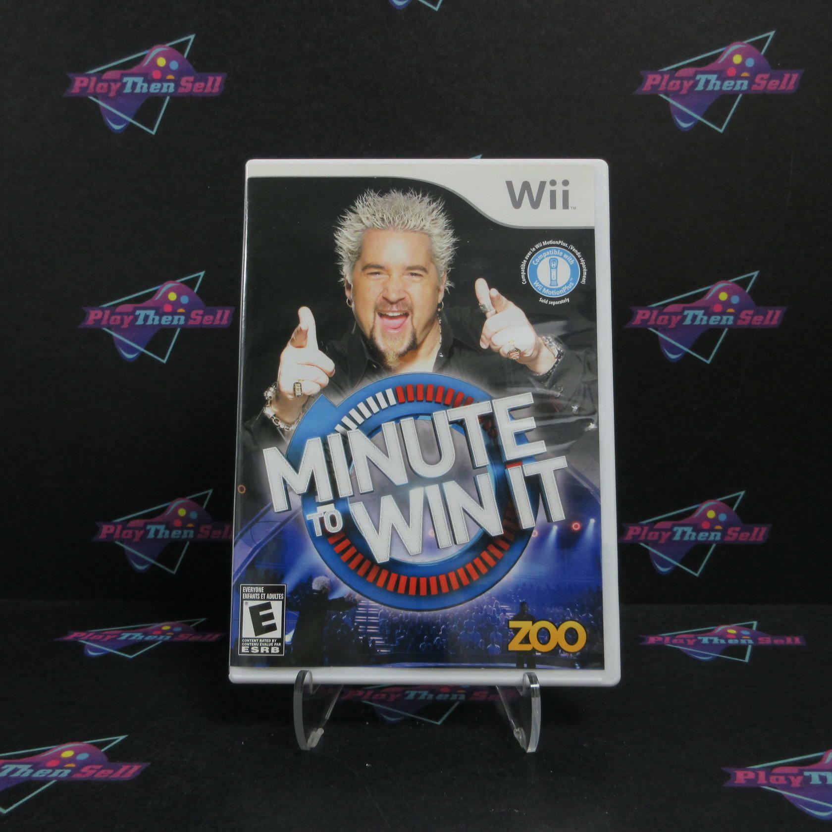 Minute To Win It Nintendo Wii AD Complete CIB - Very Good