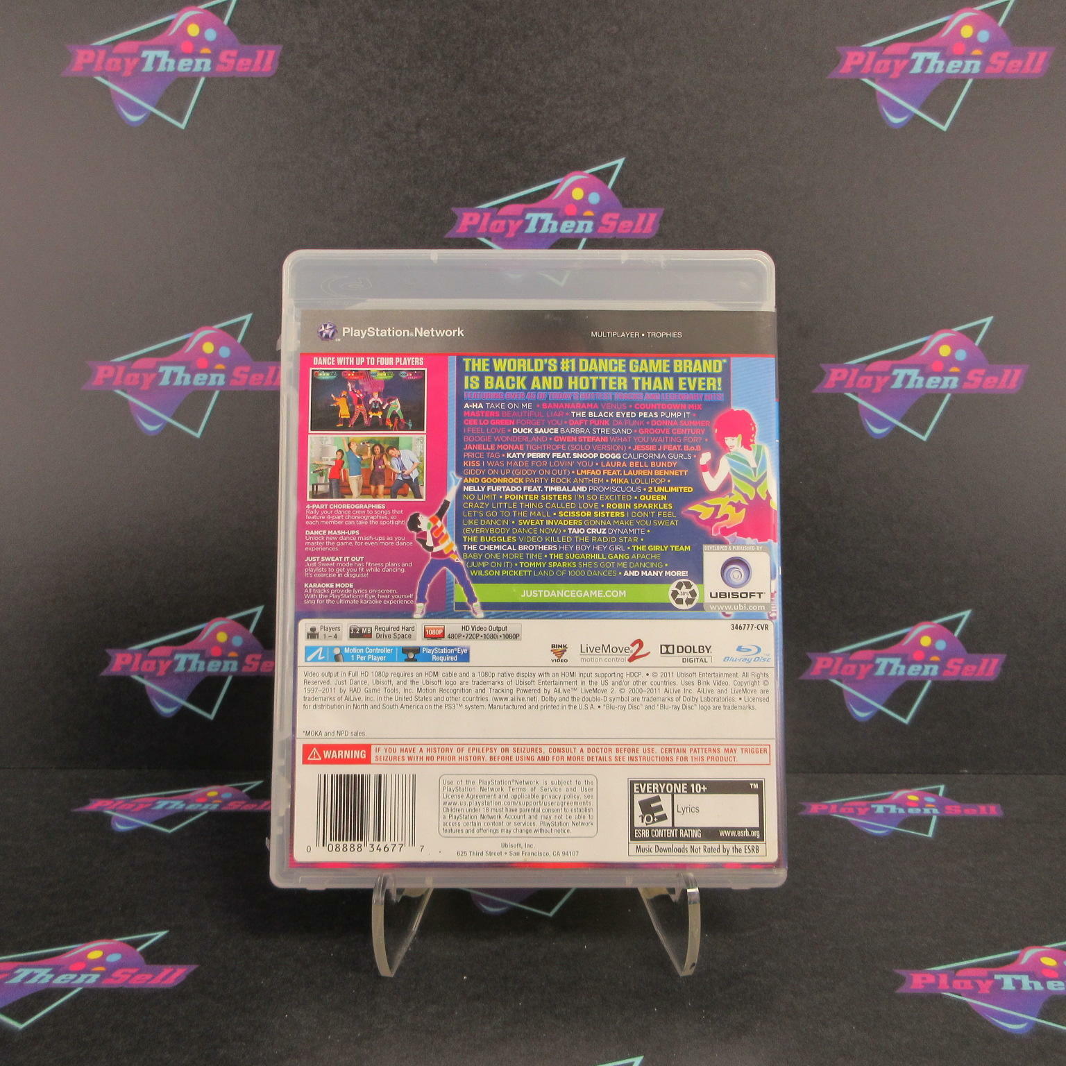 Just Dance 3 PS3 PlayStation 3 AD Complete - Very Good