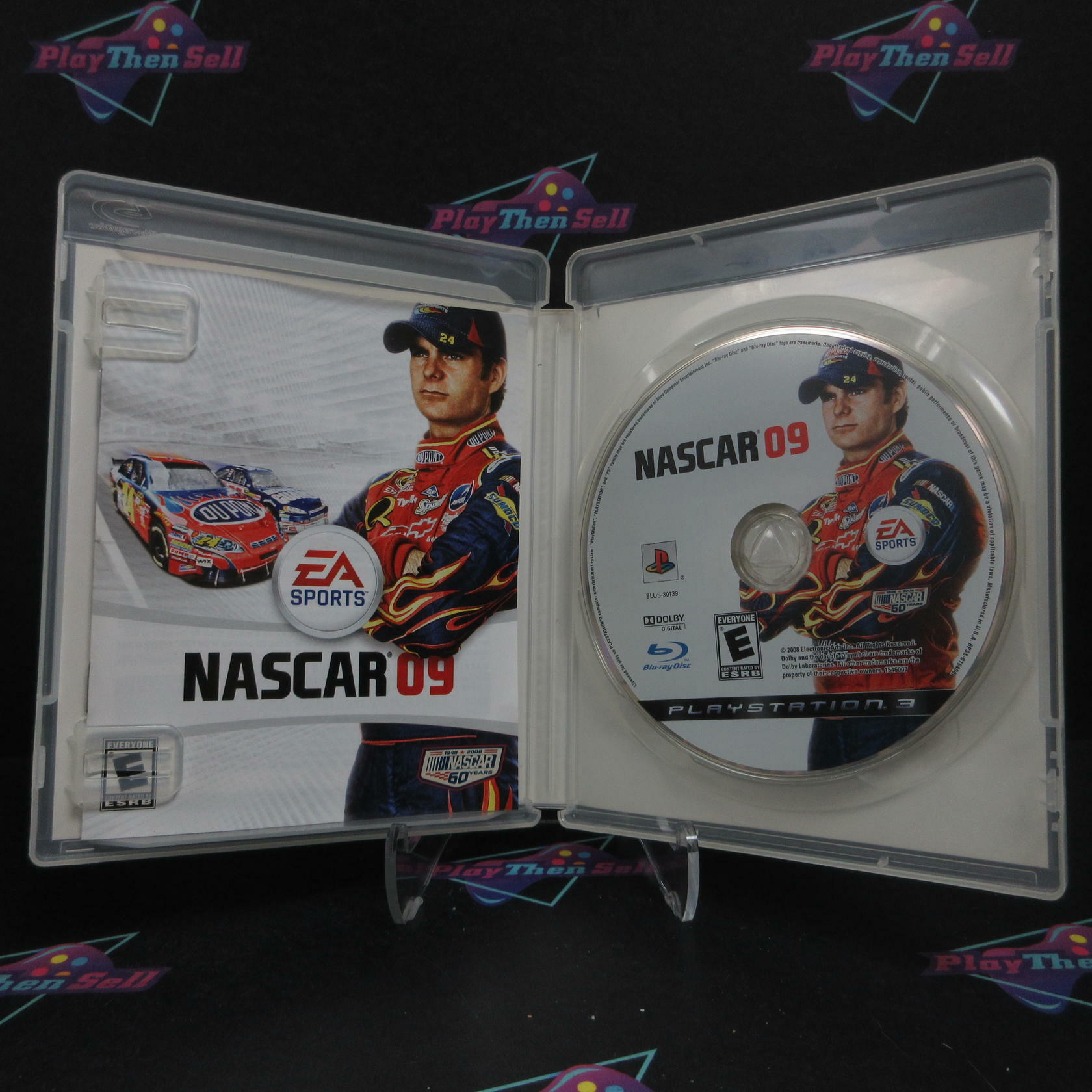 Nascar 09 PS3 PlayStation 3 AD Complete CIB - Very Good