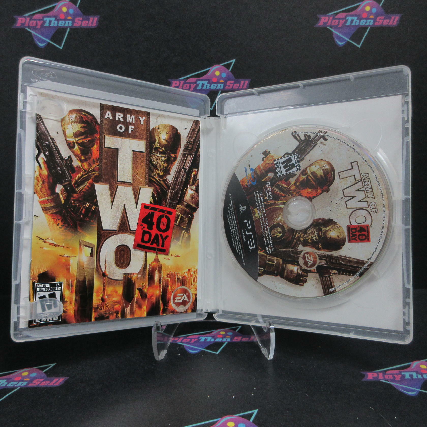 Army of Two The 40th Day PS3 PlayStation 3 AD Complete CIB - Very Good