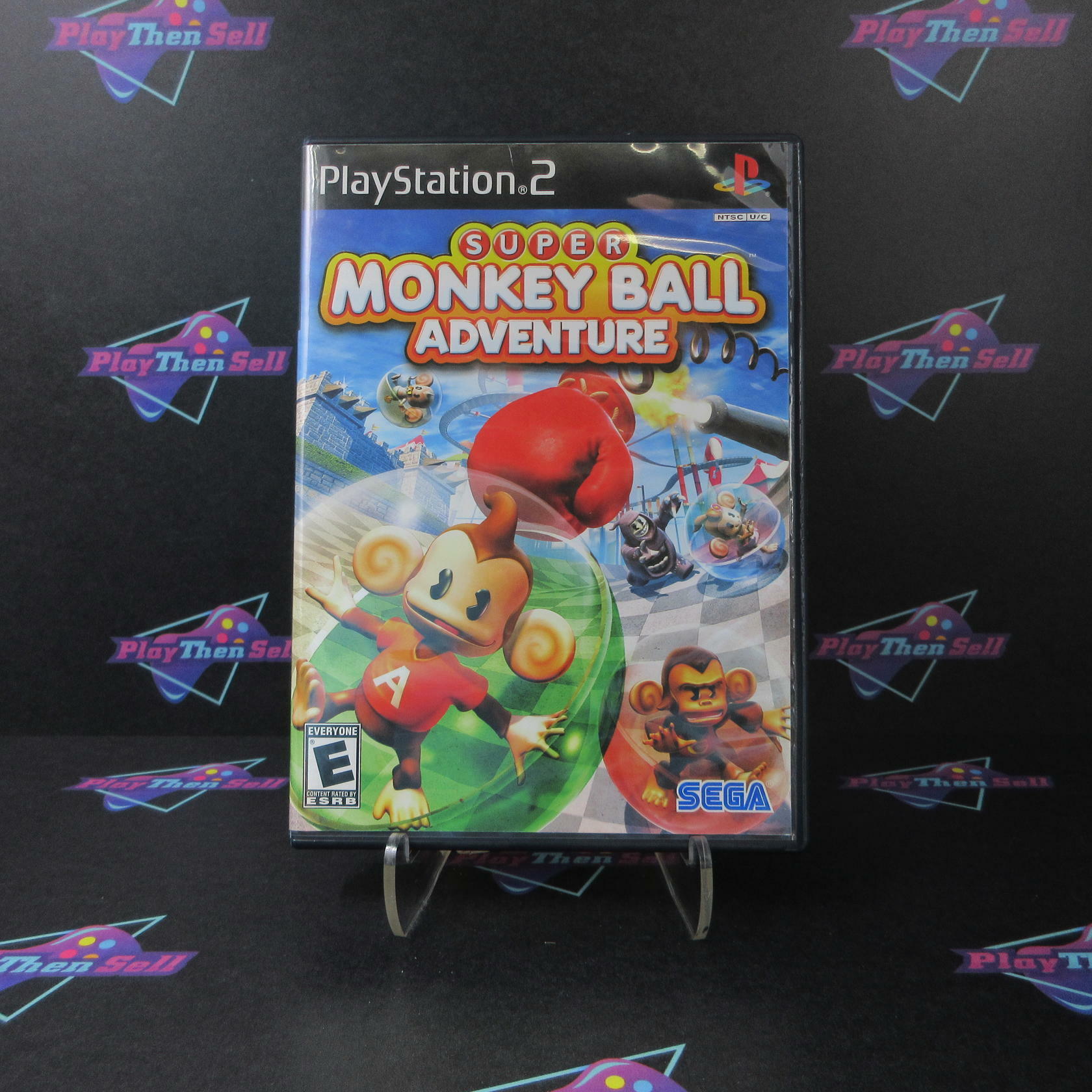Super Monkey Ball Adventure PS2 PlayStation 2 Complete - Excellent