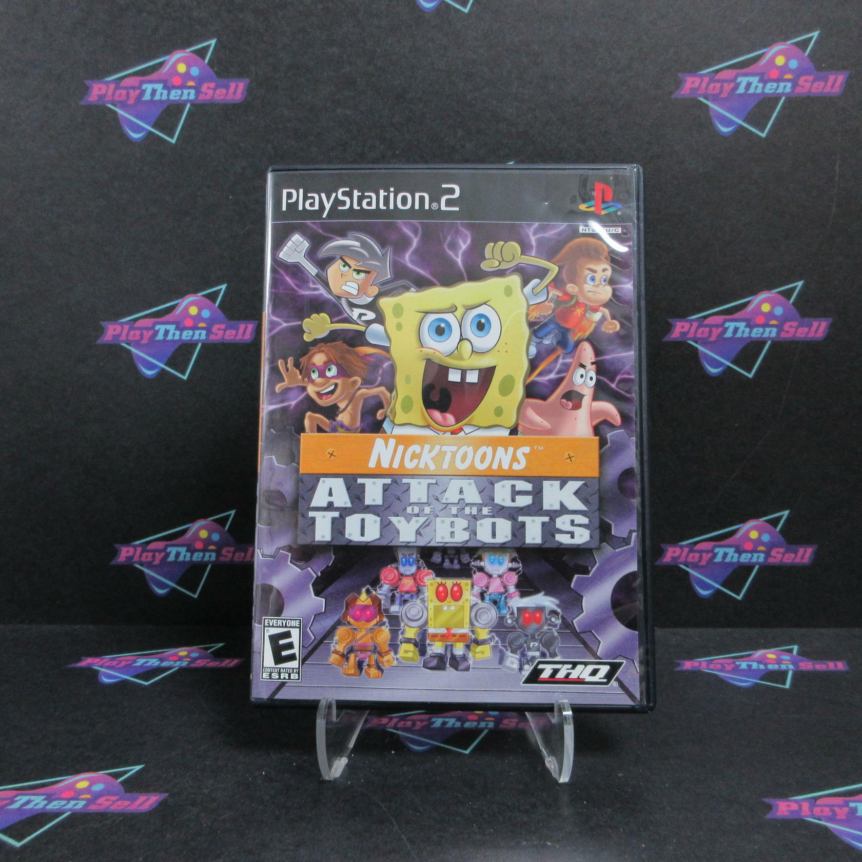 Nicktoons Attack of the Toybots PS2 PlayStation 2 Complete - Excellent