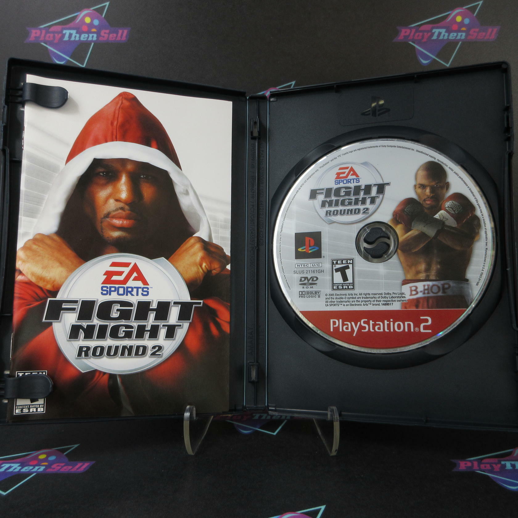 Fight Night Round 2 PS2 PlayStation 2 GH Complete - Excellent