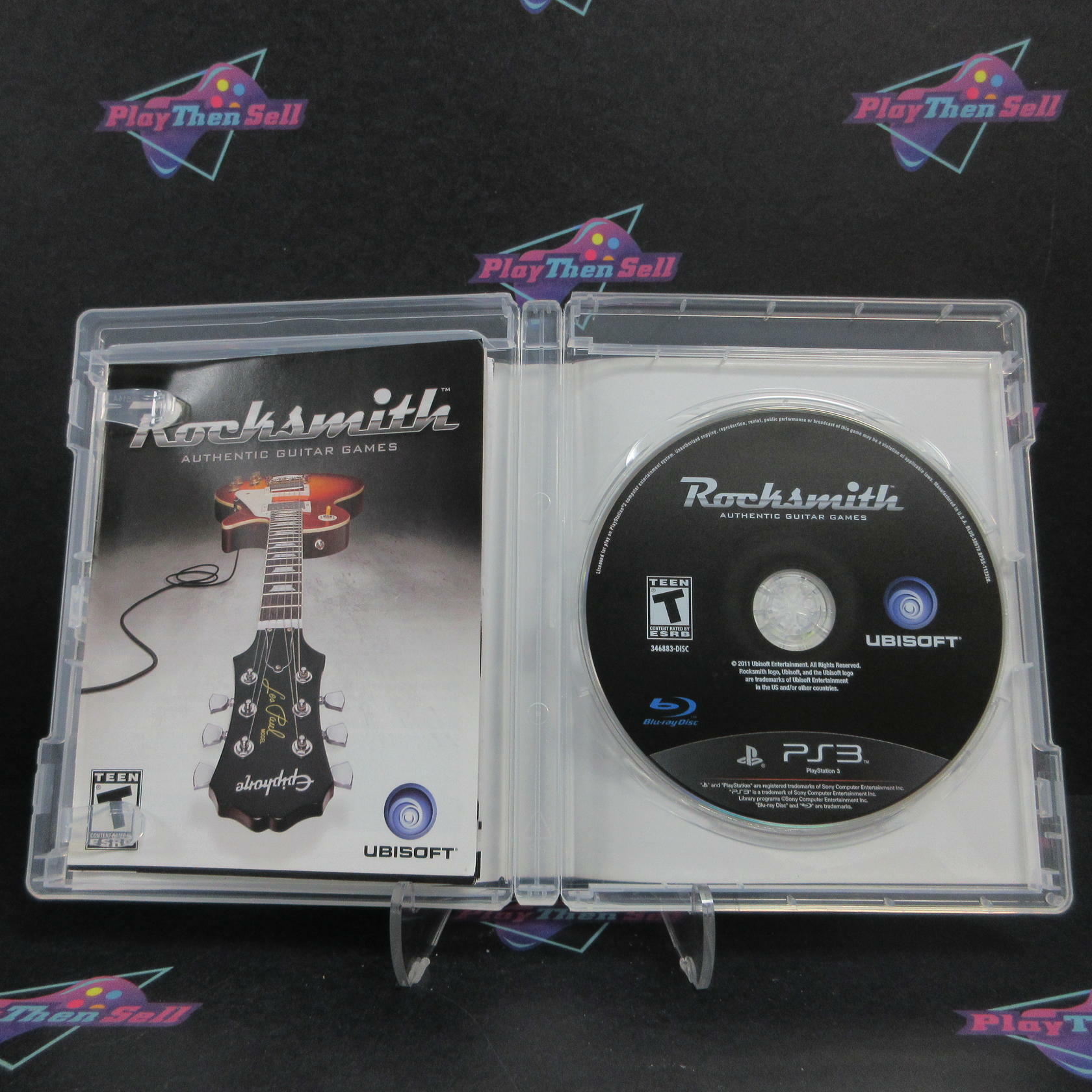 Rocksmith PS3 PlayStation 3 Complete - Excellent