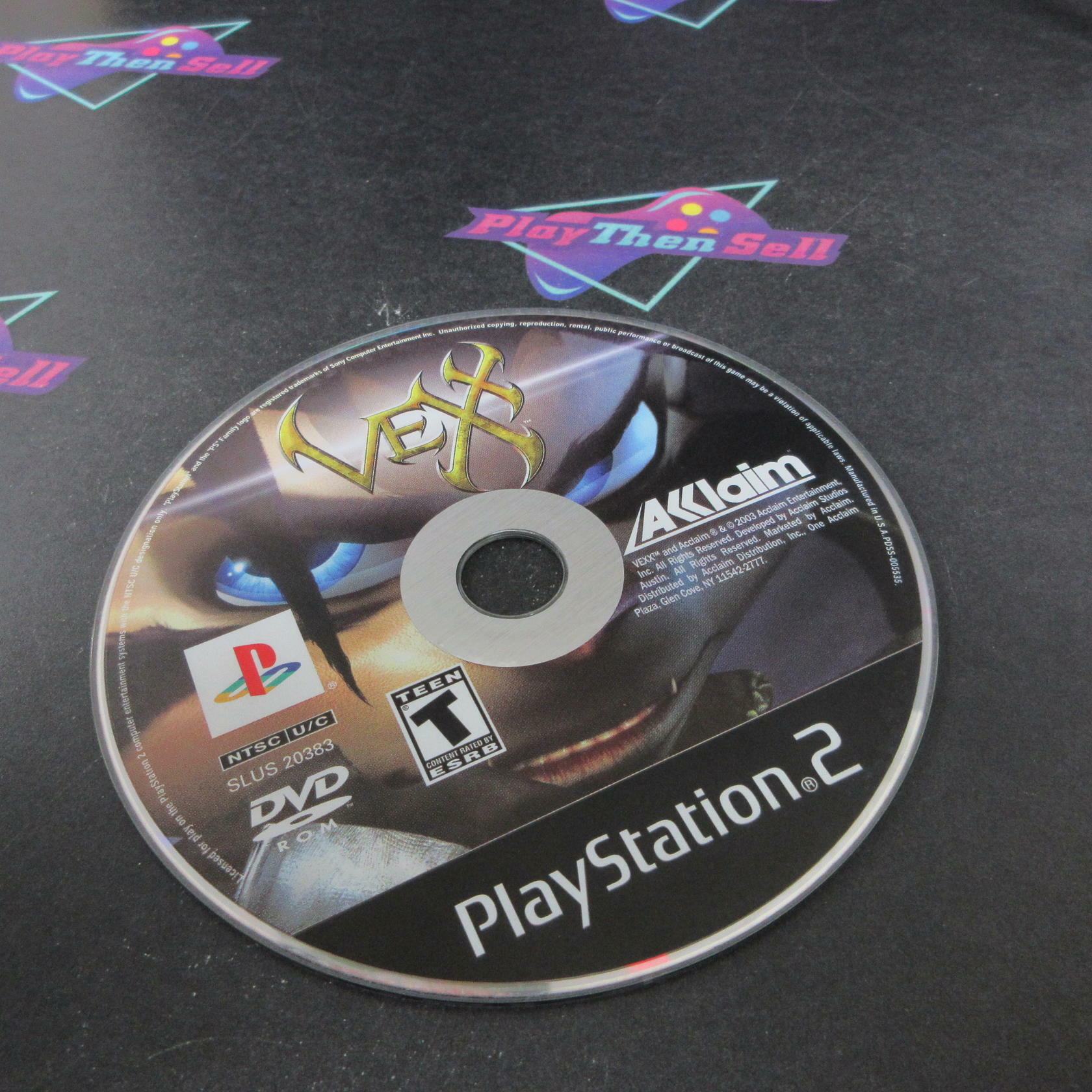 Vexx PS2 PlayStation 2 DD/NM - Very Good