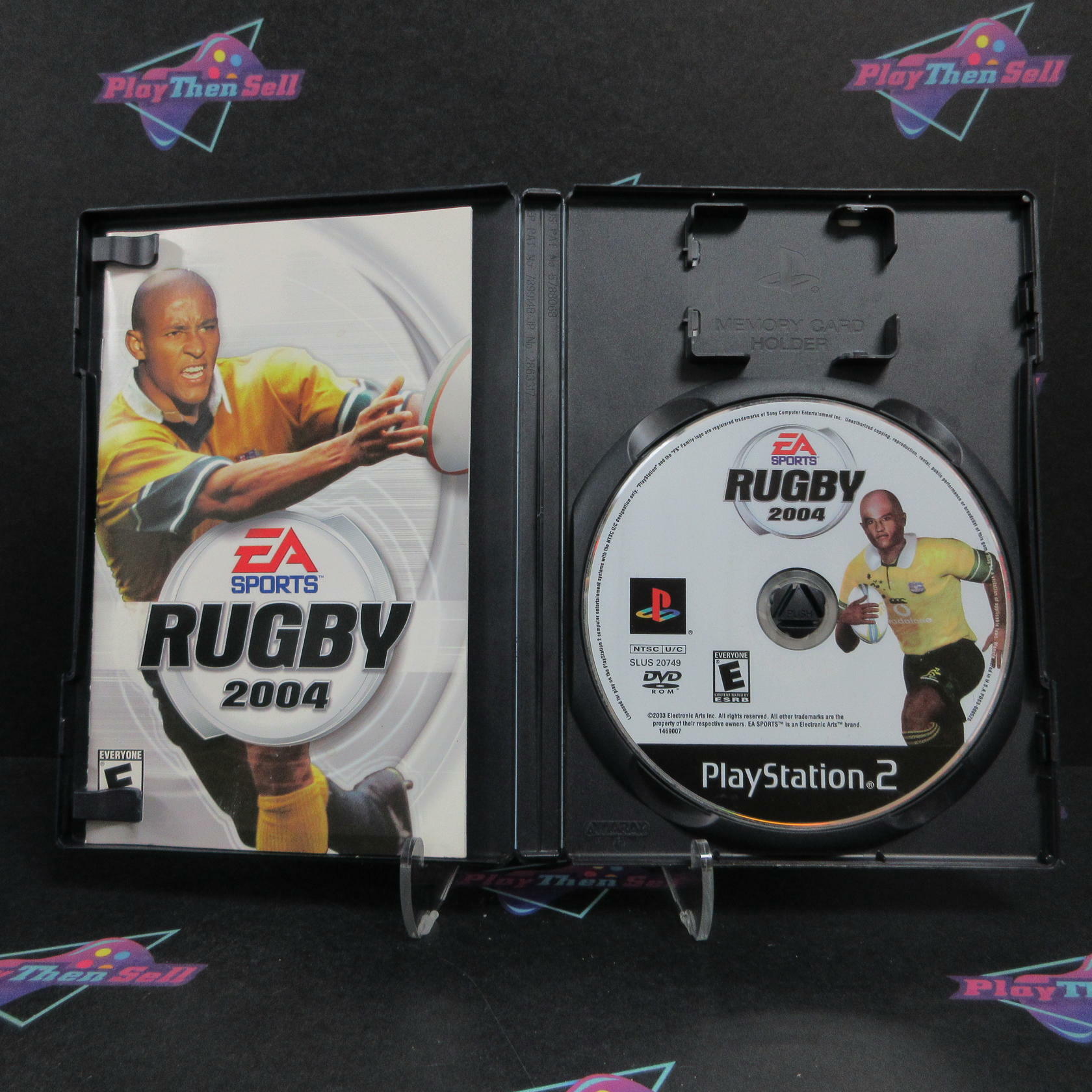 Rugby 2004 PS2 PlayStation 2 AD Complete CIB - Very Good