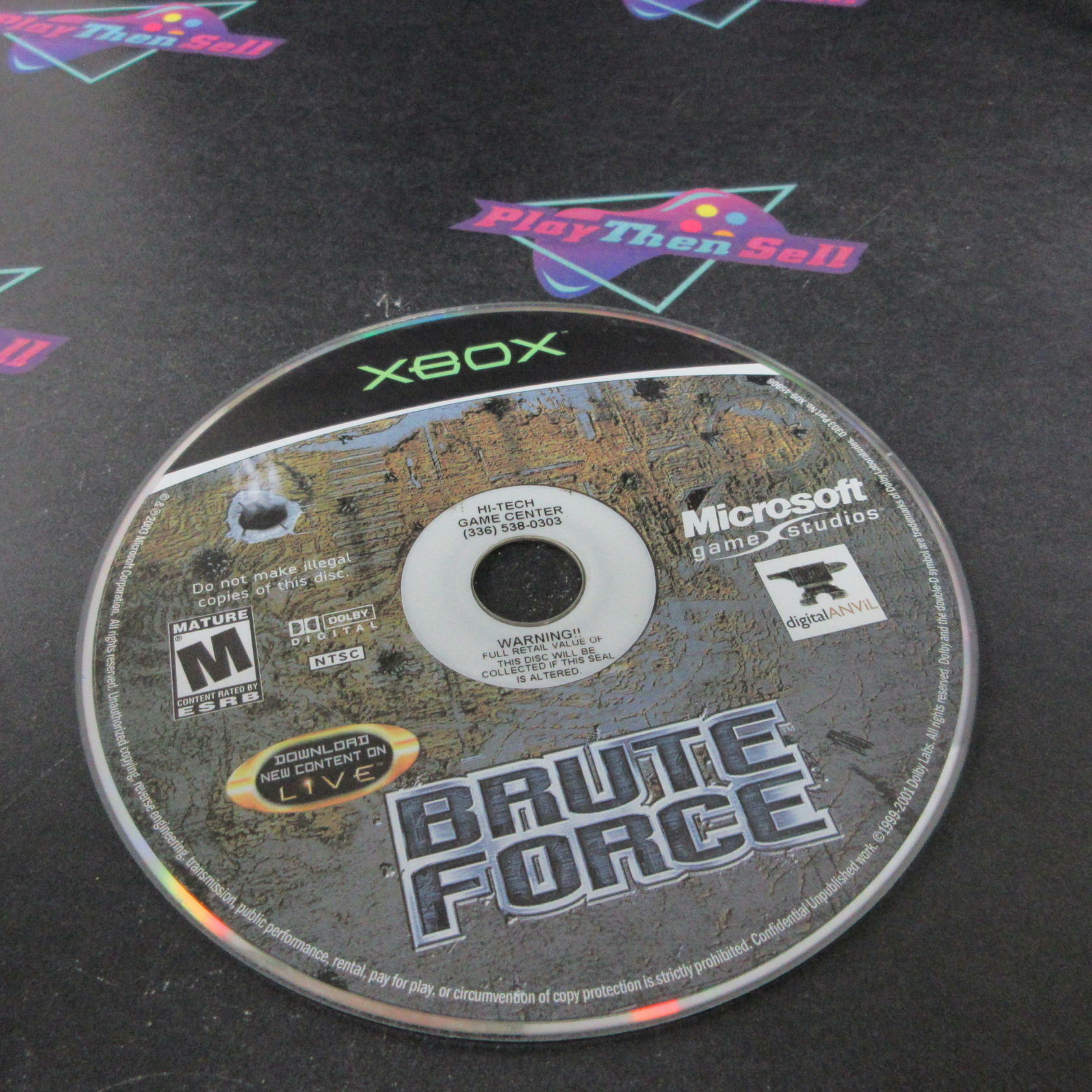Brute Force Xbox AD/DD Complete CIB - Very Good