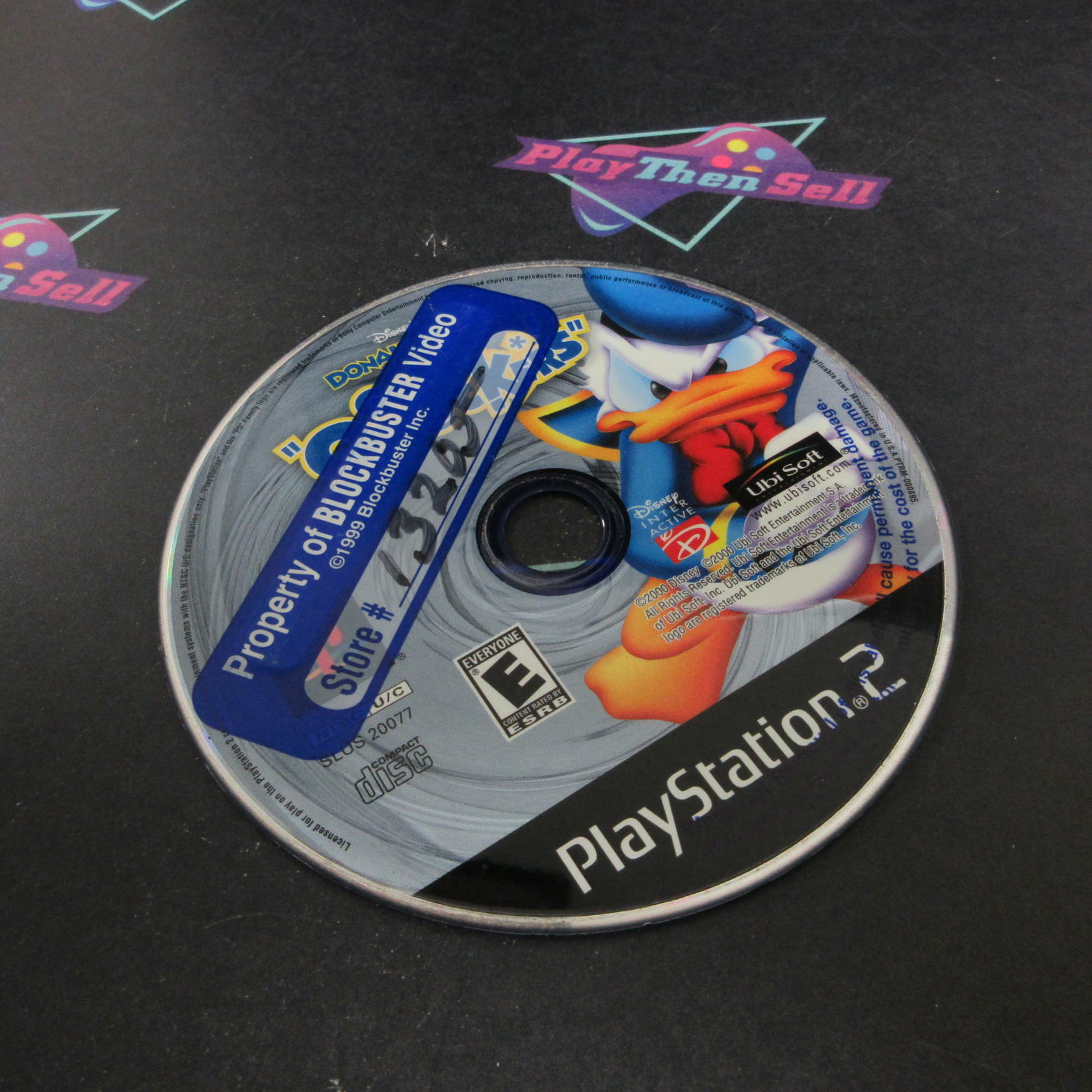 Donald Duck Goin' Quackers PS2 PlayStation 2 AD/DD + Reg Card Complete CIB - Very Good